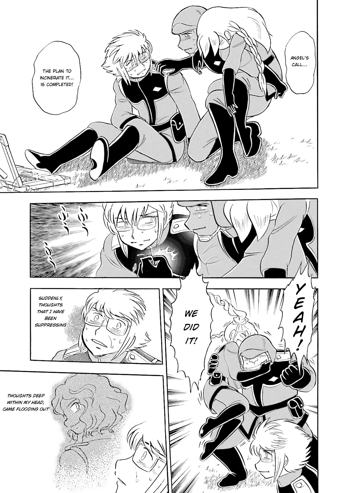 Kidou Senshi Crossbone Gundam Ghost Chapter 32 page 8 - Chapter 32: FIre Death (and)...