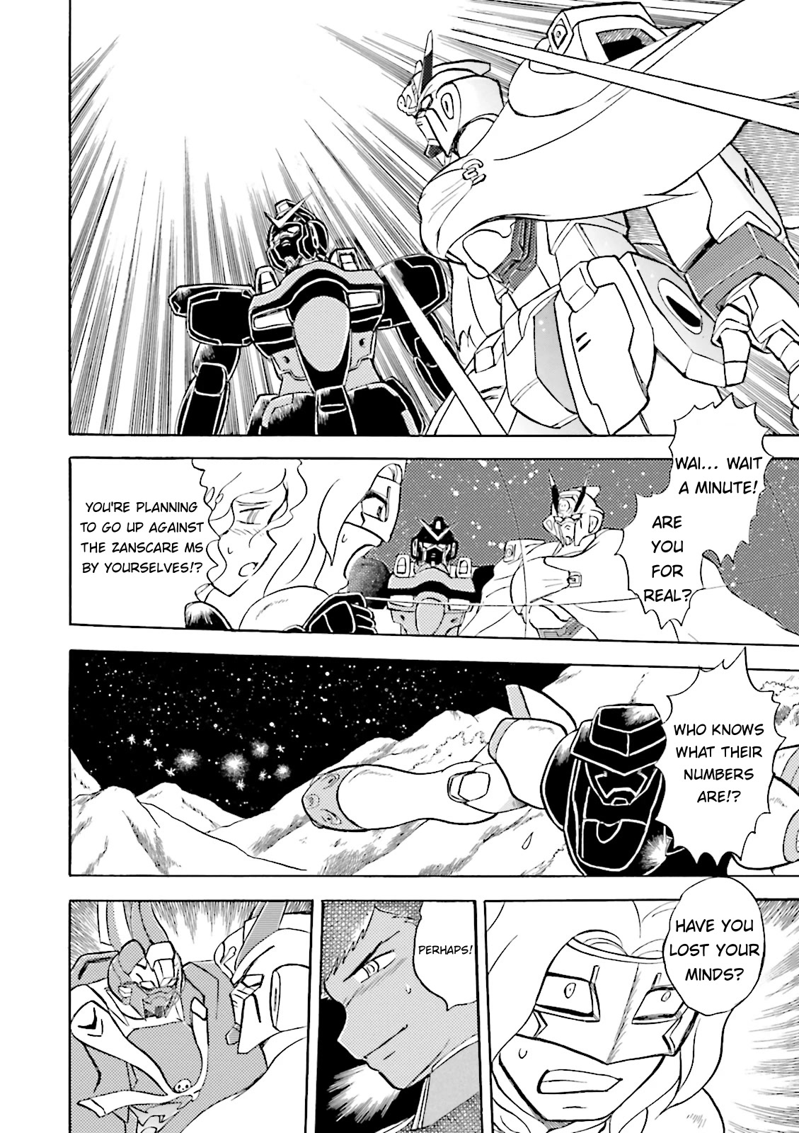 Kidou Senshi Crossbone Gundam Ghost Chapter 33 page 10 - Chapter 33: Font On A Tightrope