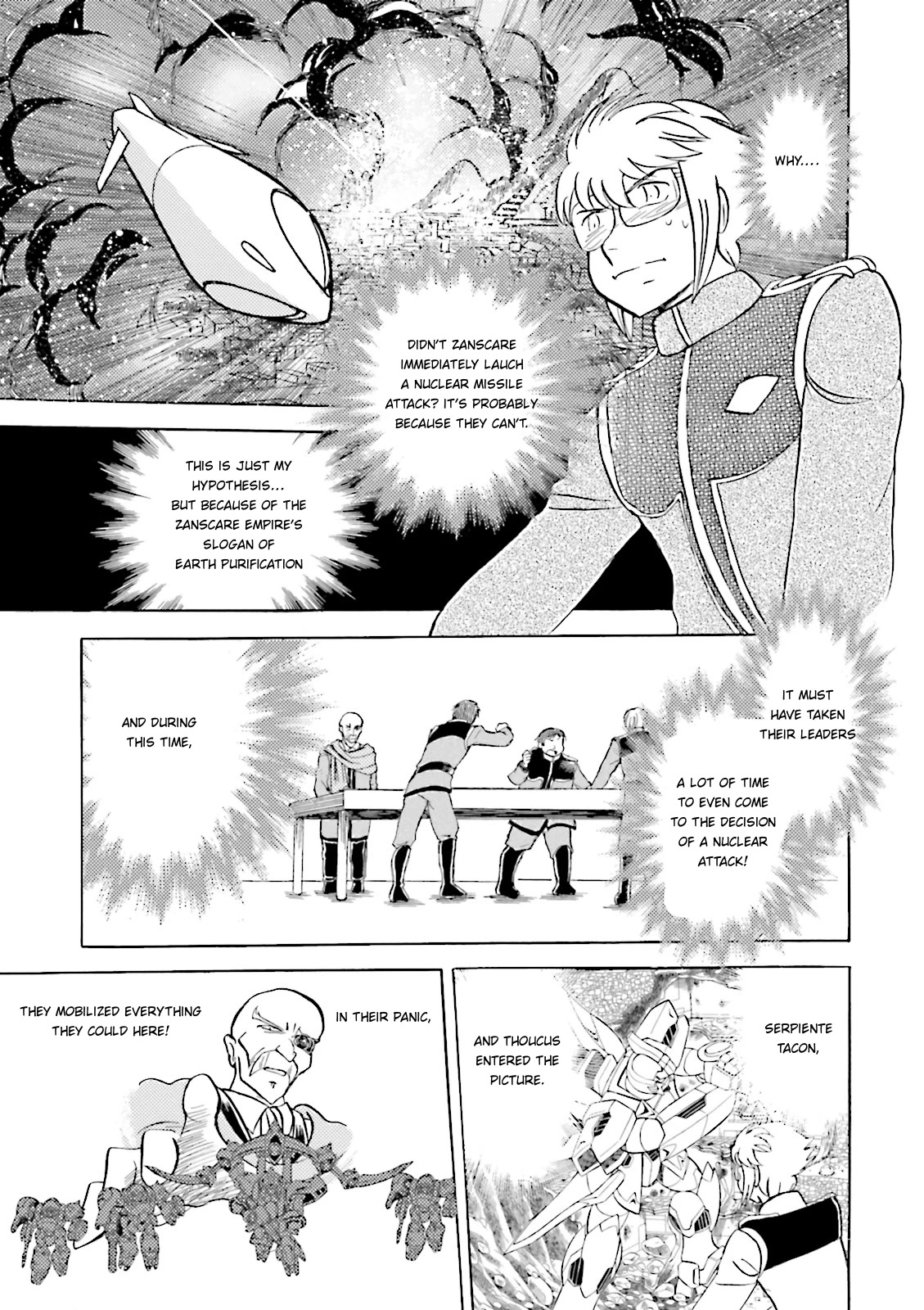 Kidou Senshi Crossbone Gundam Ghost Chapter 33 page 15 - Chapter 33: Font On A Tightrope