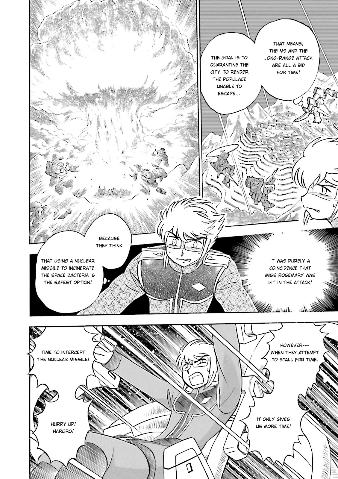 Kidou Senshi Crossbone Gundam Ghost Chapter 33 page 16 - Chapter 33: Font On A Tightrope