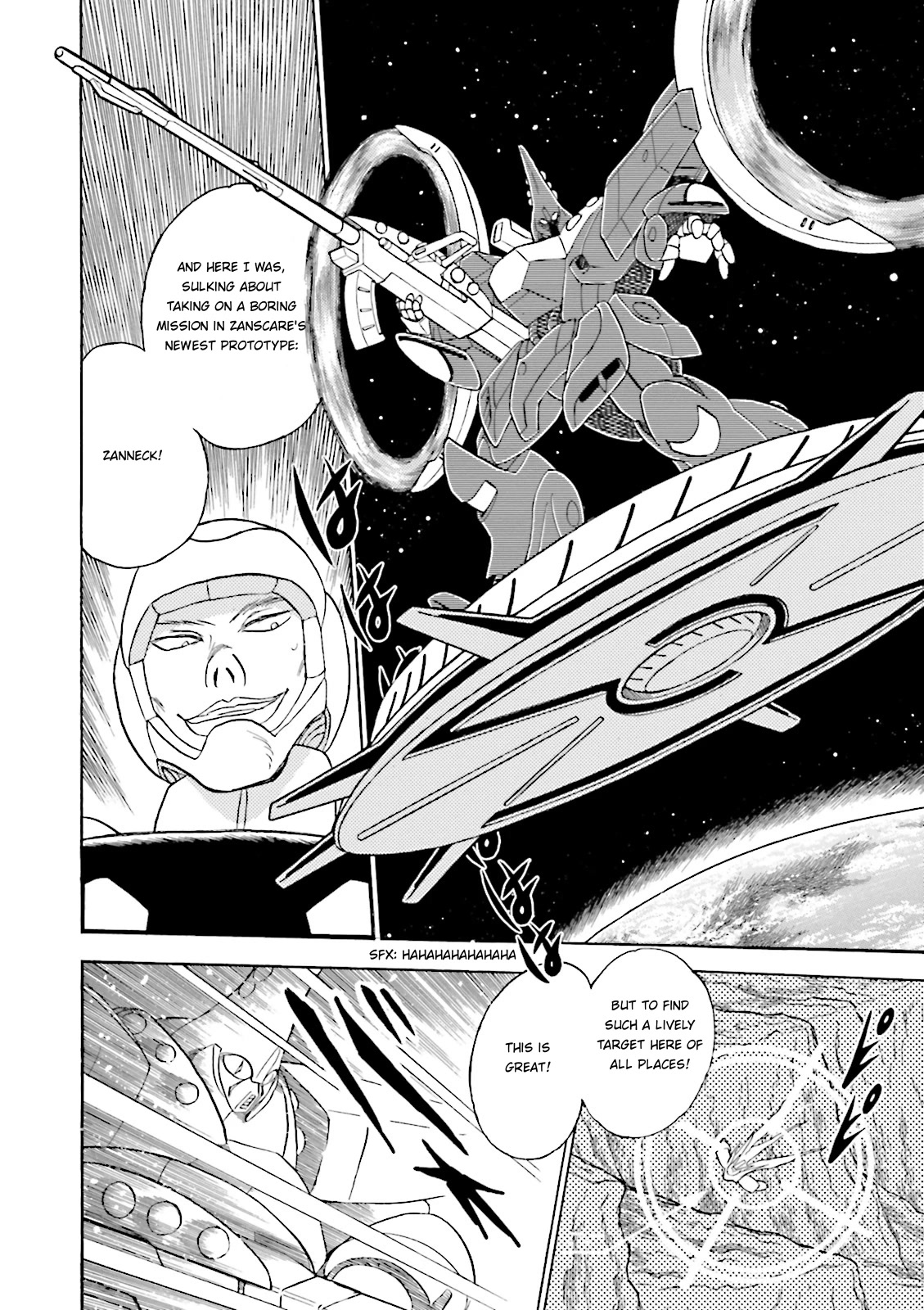 Kidou Senshi Crossbone Gundam Ghost Chapter 33 page 22 - Chapter 33: Font On A Tightrope