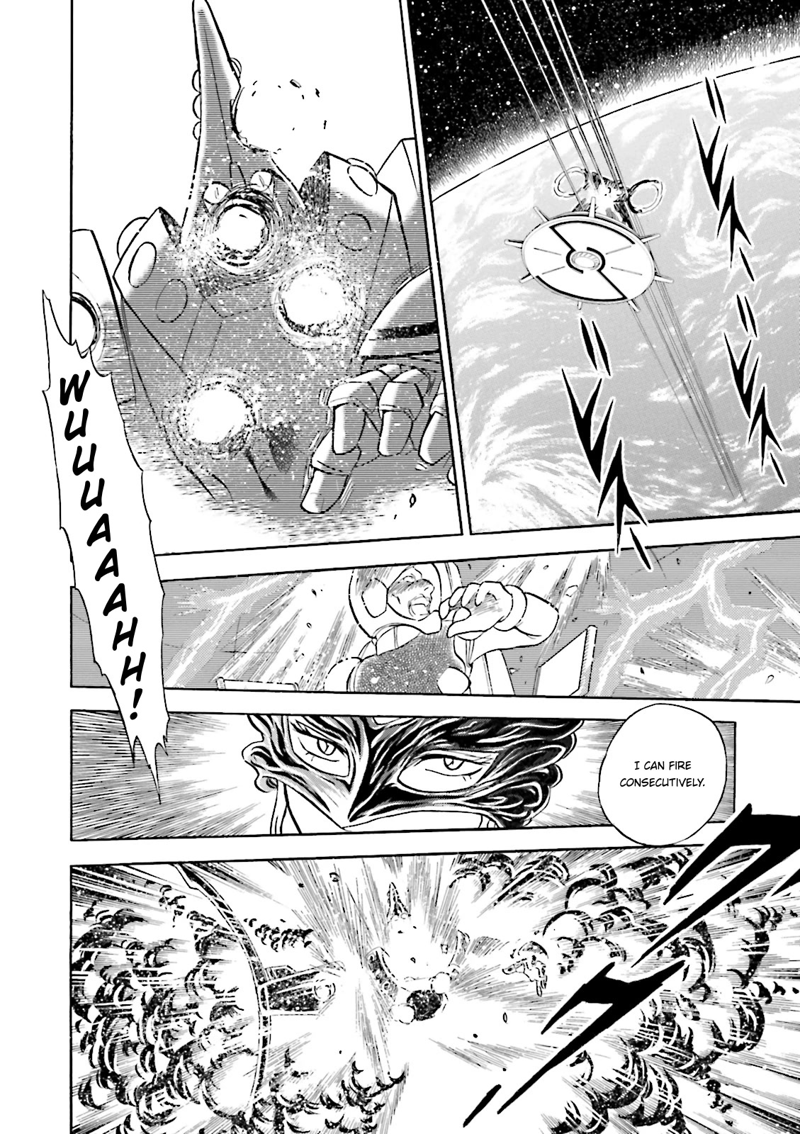 Kidou Senshi Crossbone Gundam Ghost Chapter 33 page 32 - Chapter 33: Font On A Tightrope