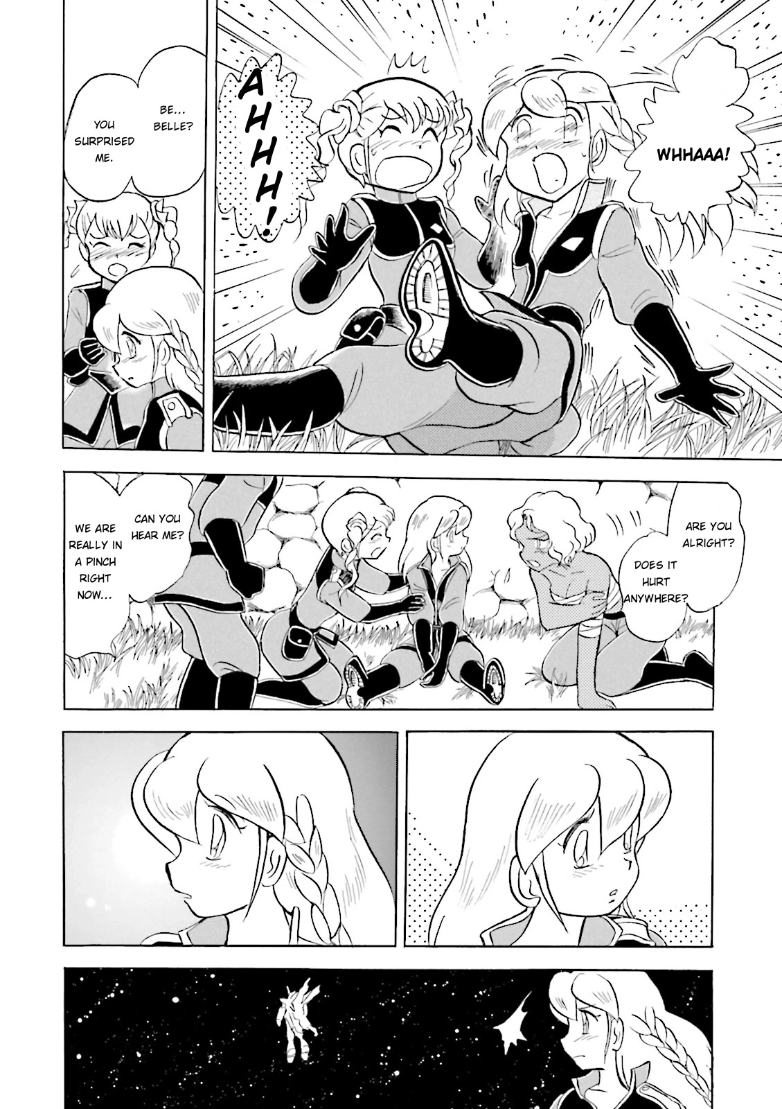 Kidou Senshi Crossbone Gundam Ghost Chapter 33 page 38 - Chapter 33: Font On A Tightrope