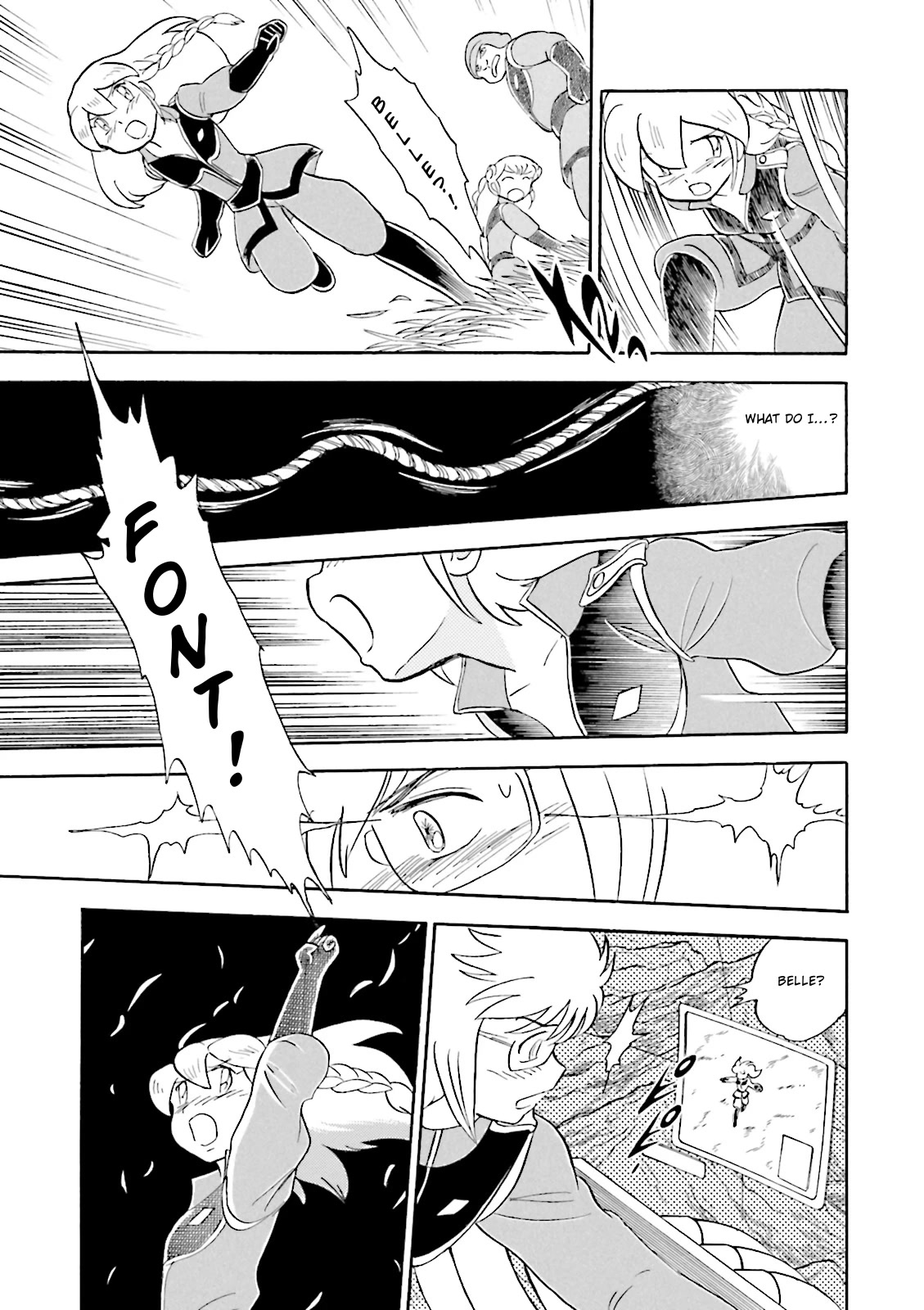 Kidou Senshi Crossbone Gundam Ghost Chapter 33 page 39 - Chapter 33: Font On A Tightrope