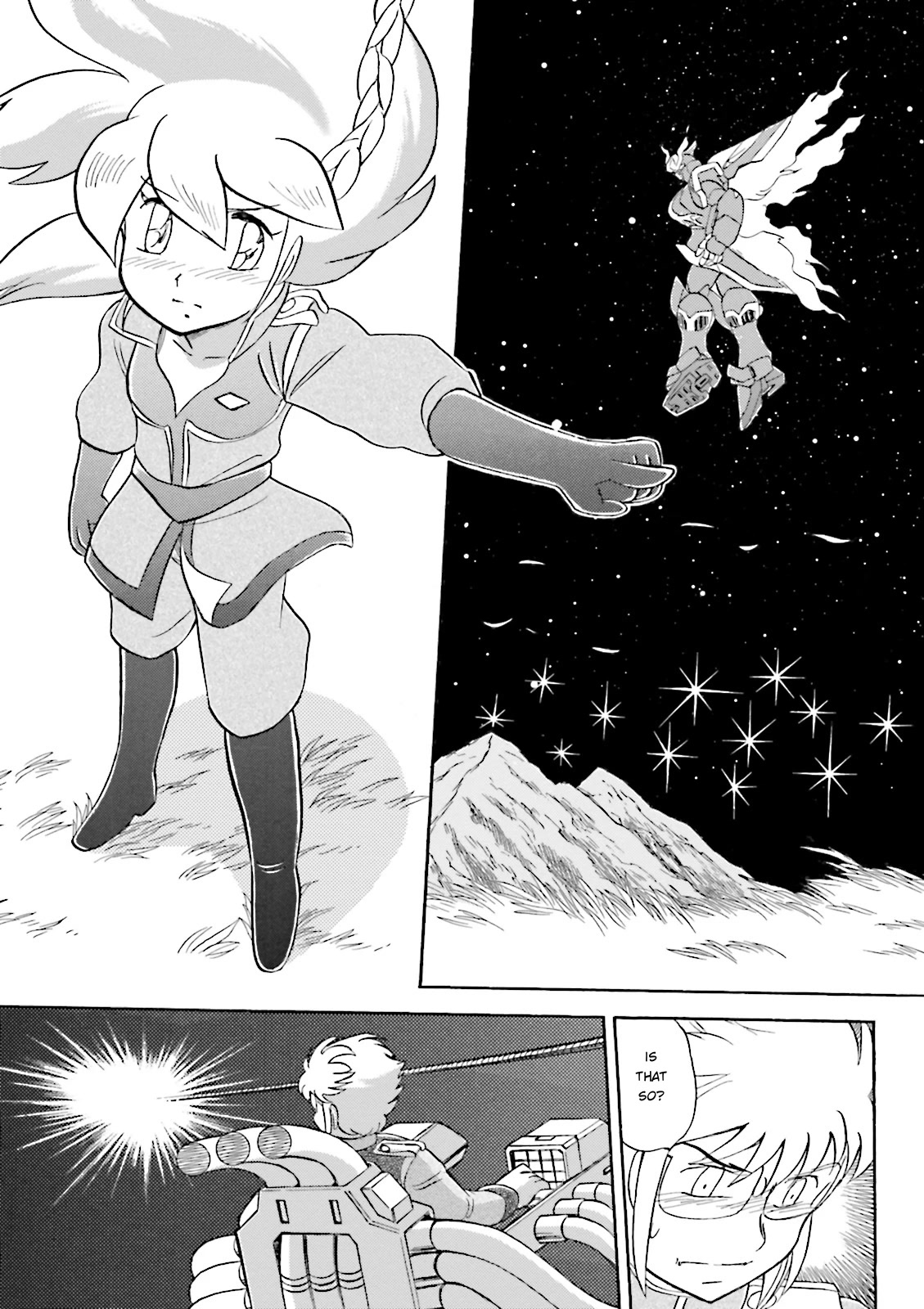 Kidou Senshi Crossbone Gundam Ghost Chapter 33 page 41 - Chapter 33: Font On A Tightrope