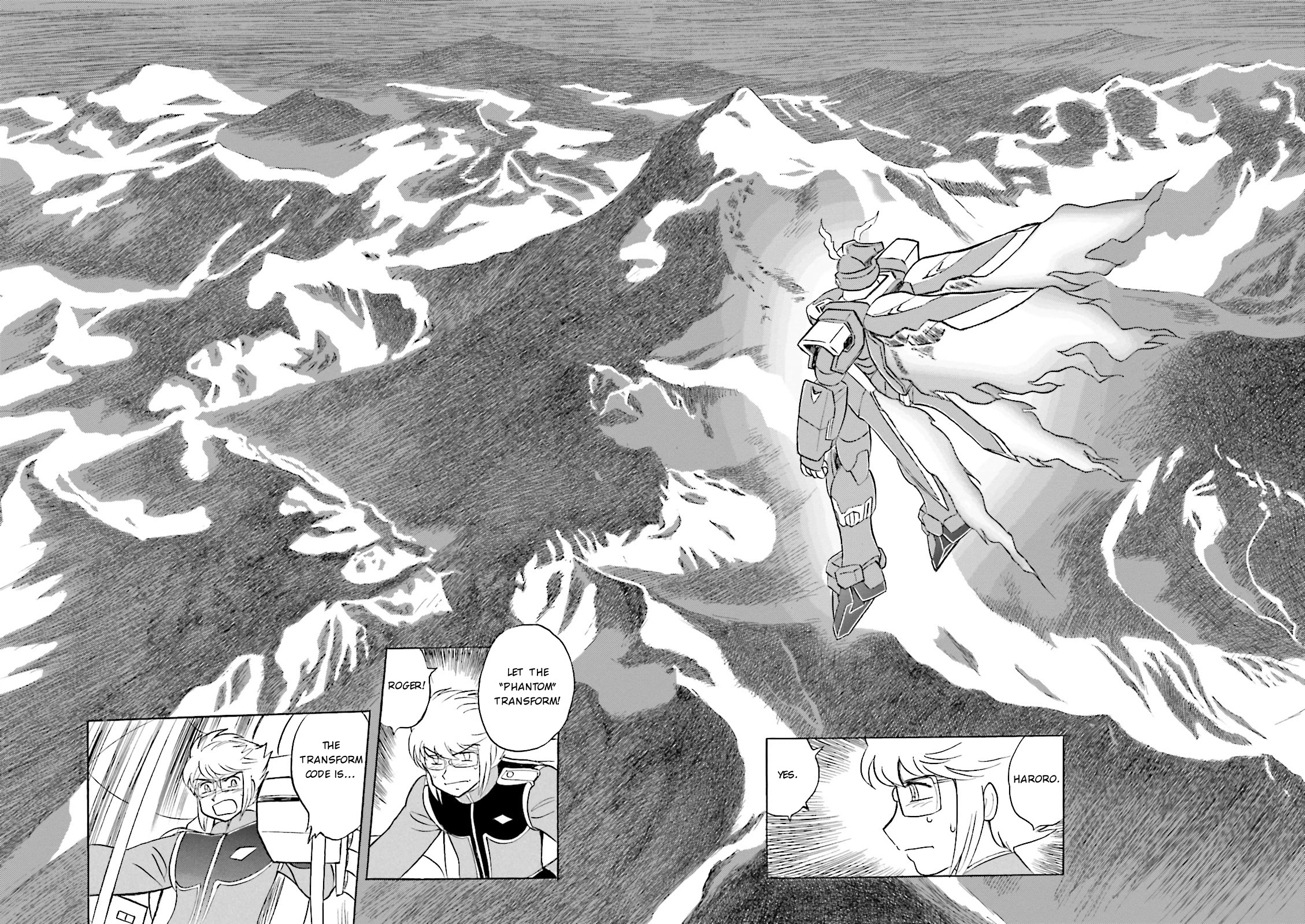 Kidou Senshi Crossbone Gundam Ghost Chapter 33 page 42 - Chapter 33: Font On A Tightrope