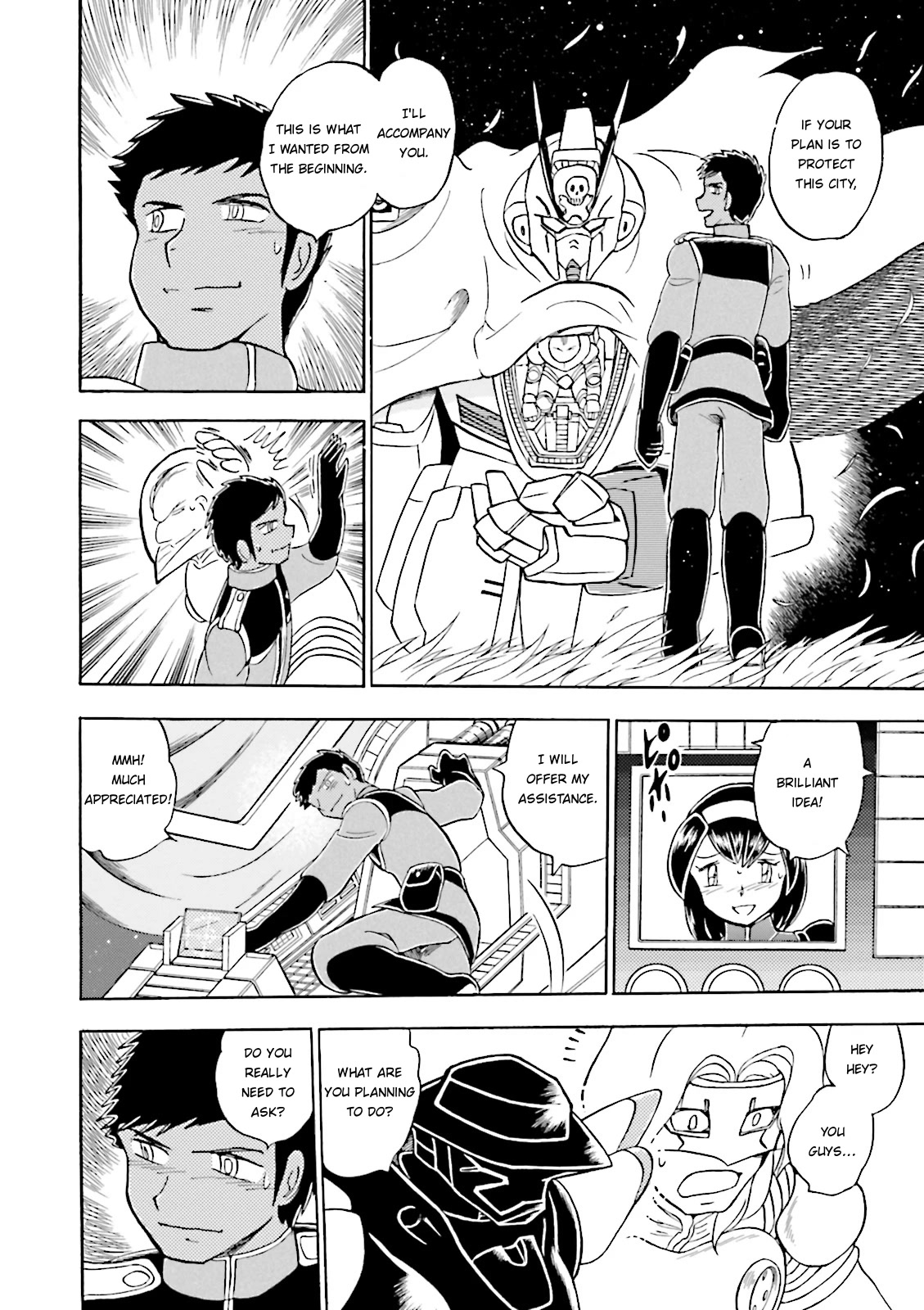 Kidou Senshi Crossbone Gundam Ghost Chapter 33 page 8 - Chapter 33: Font On A Tightrope