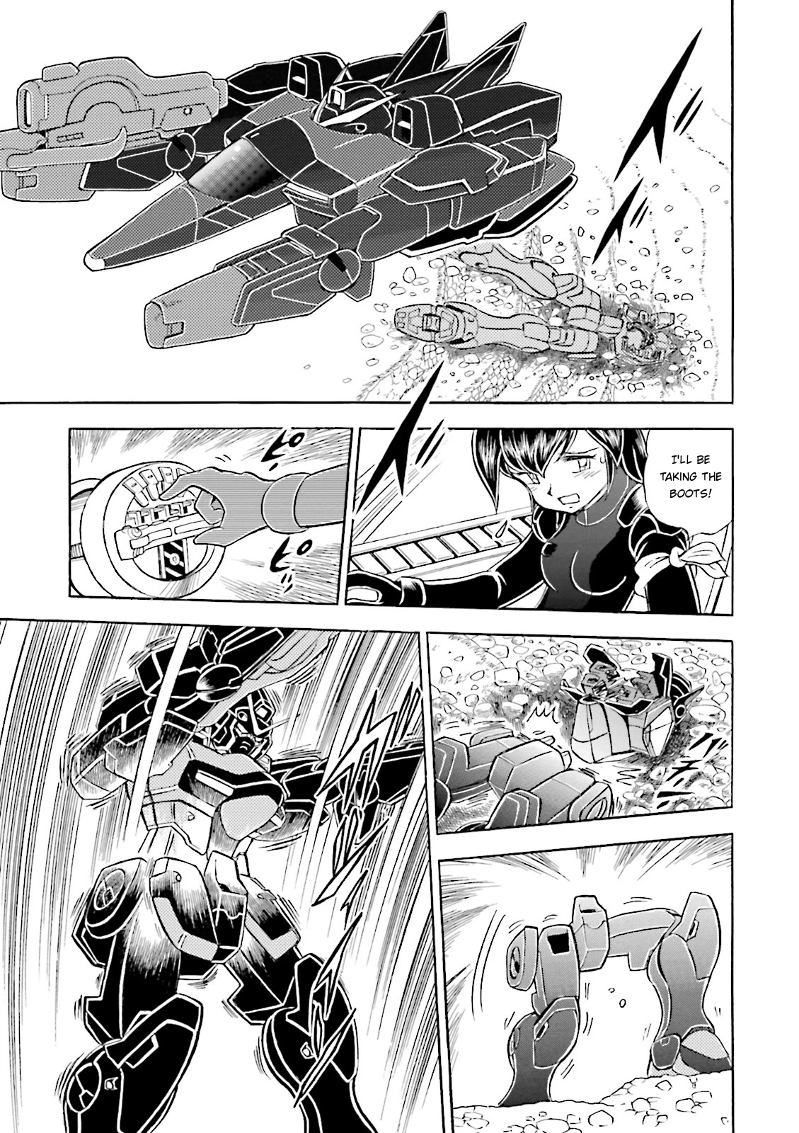 Kidou Senshi Crossbone Gundam Ghost Chapter 33 page 9 - Chapter 33: Font On A Tightrope