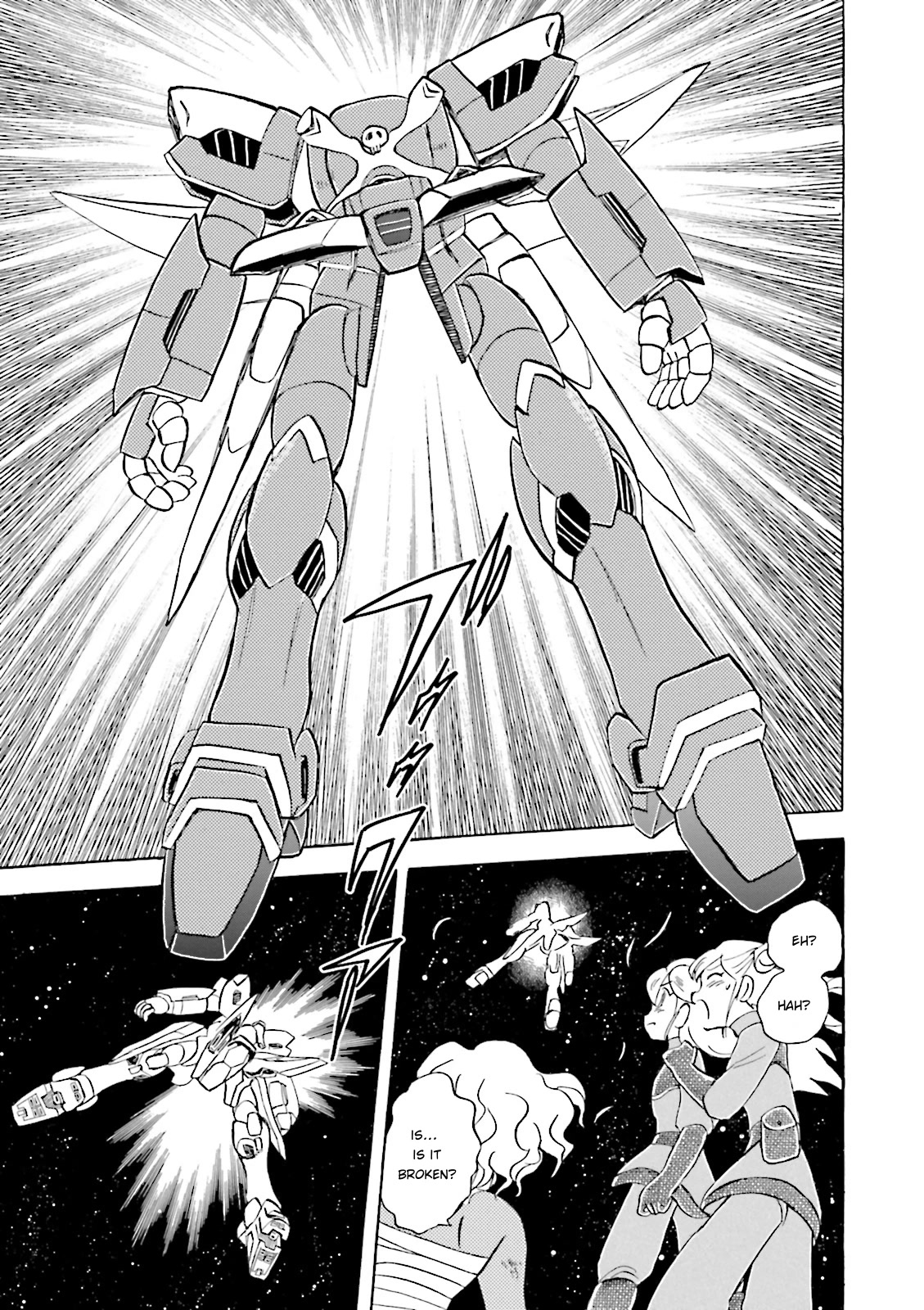 Kidou Senshi Crossbone Gundam Ghost Chapter 34 page 11 - Chapter 34: Mirage Ouiseau