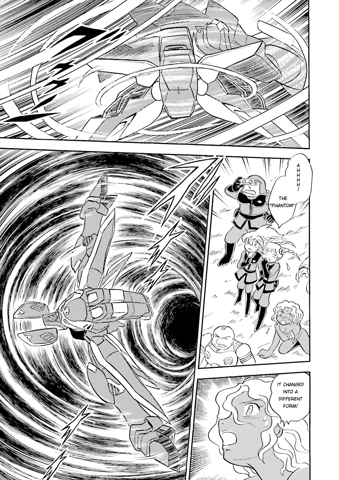 Kidou Senshi Crossbone Gundam Ghost Chapter 34 page 13 - Chapter 34: Mirage Ouiseau