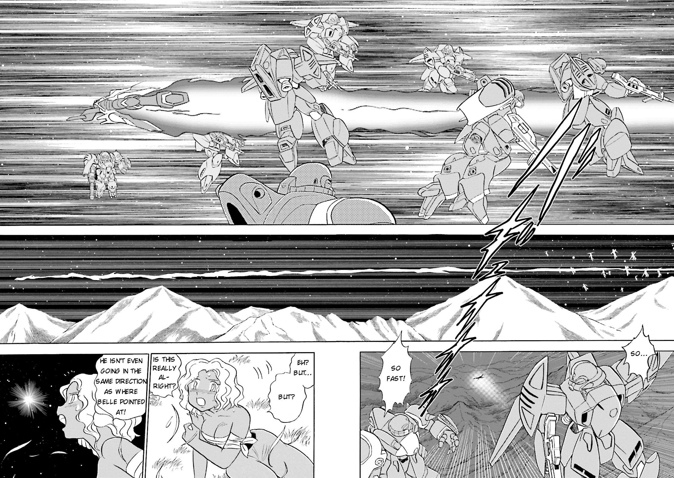 Kidou Senshi Crossbone Gundam Ghost Chapter 34 page 18 - Chapter 34: Mirage Ouiseau