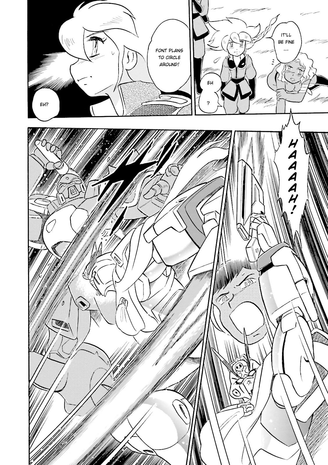 Kidou Senshi Crossbone Gundam Ghost Chapter 34 page 19 - Chapter 34: Mirage Ouiseau