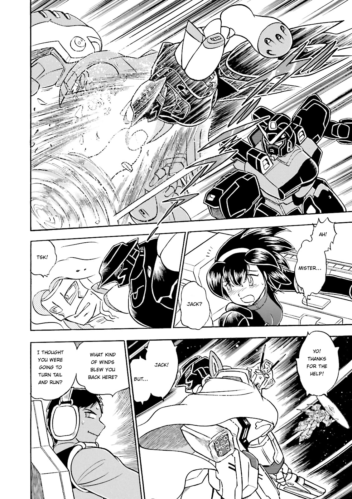 Kidou Senshi Crossbone Gundam Ghost Chapter 34 page 21 - Chapter 34: Mirage Ouiseau