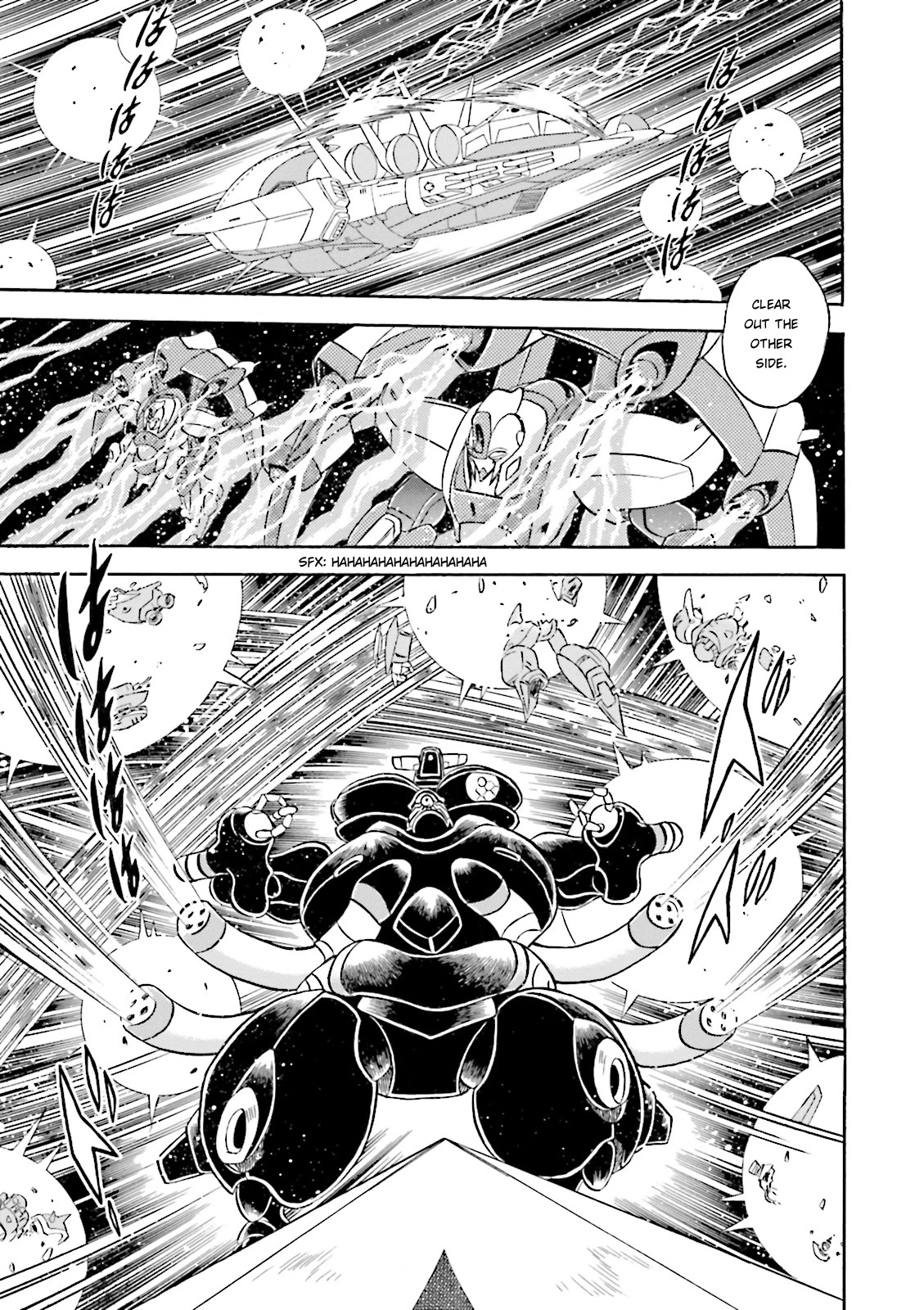 Kidou Senshi Crossbone Gundam Ghost Chapter 34 page 24 - Chapter 34: Mirage Ouiseau