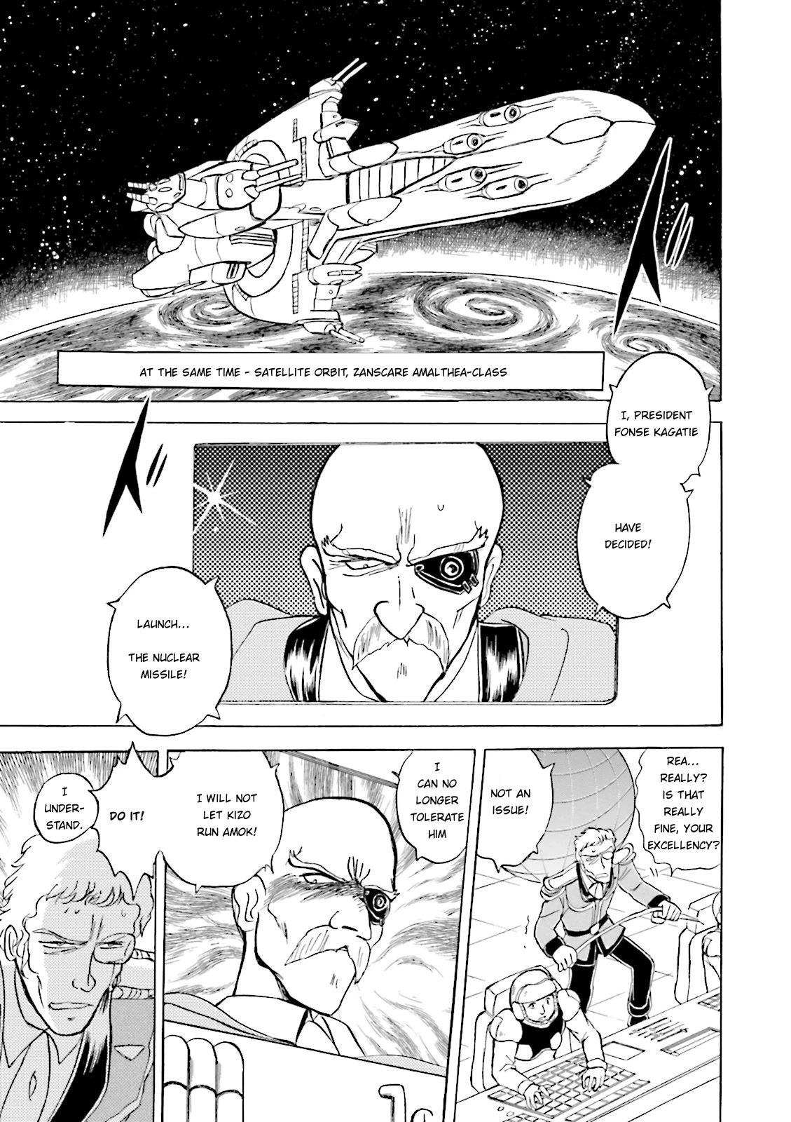 Kidou Senshi Crossbone Gundam Ghost Chapter 34 page 38 - Chapter 34: Mirage Ouiseau