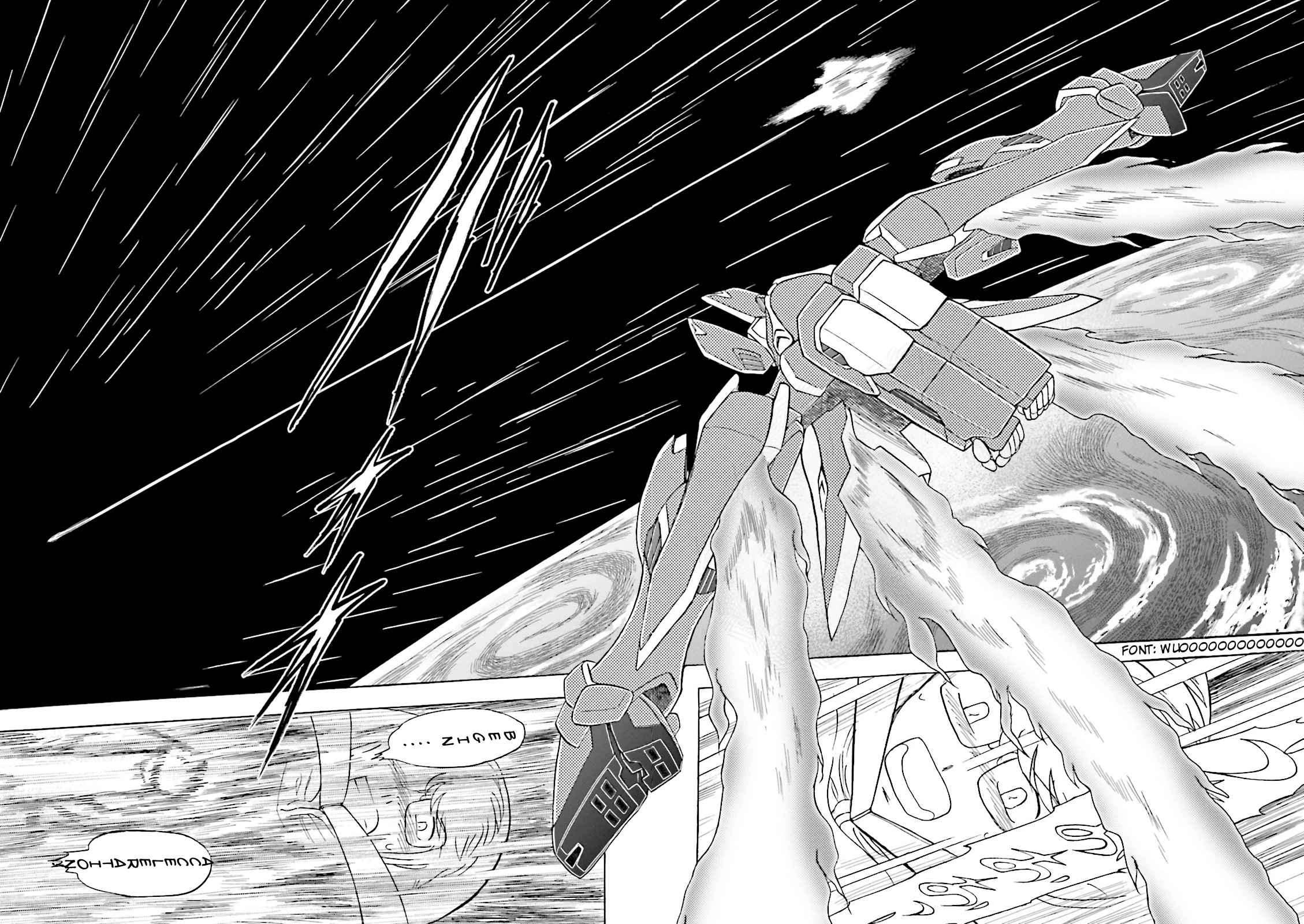 Kidou Senshi Crossbone Gundam Ghost Chapter 34 page 41 - Chapter 34: Mirage Ouiseau