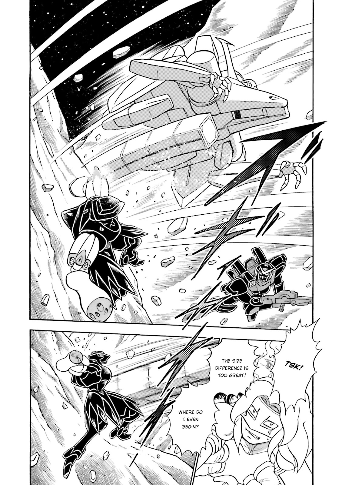 Kidou Senshi Crossbone Gundam Ghost Chapter 35 page 13 - Chapter 35: Nine Hundred Seconds Of Pursuit
