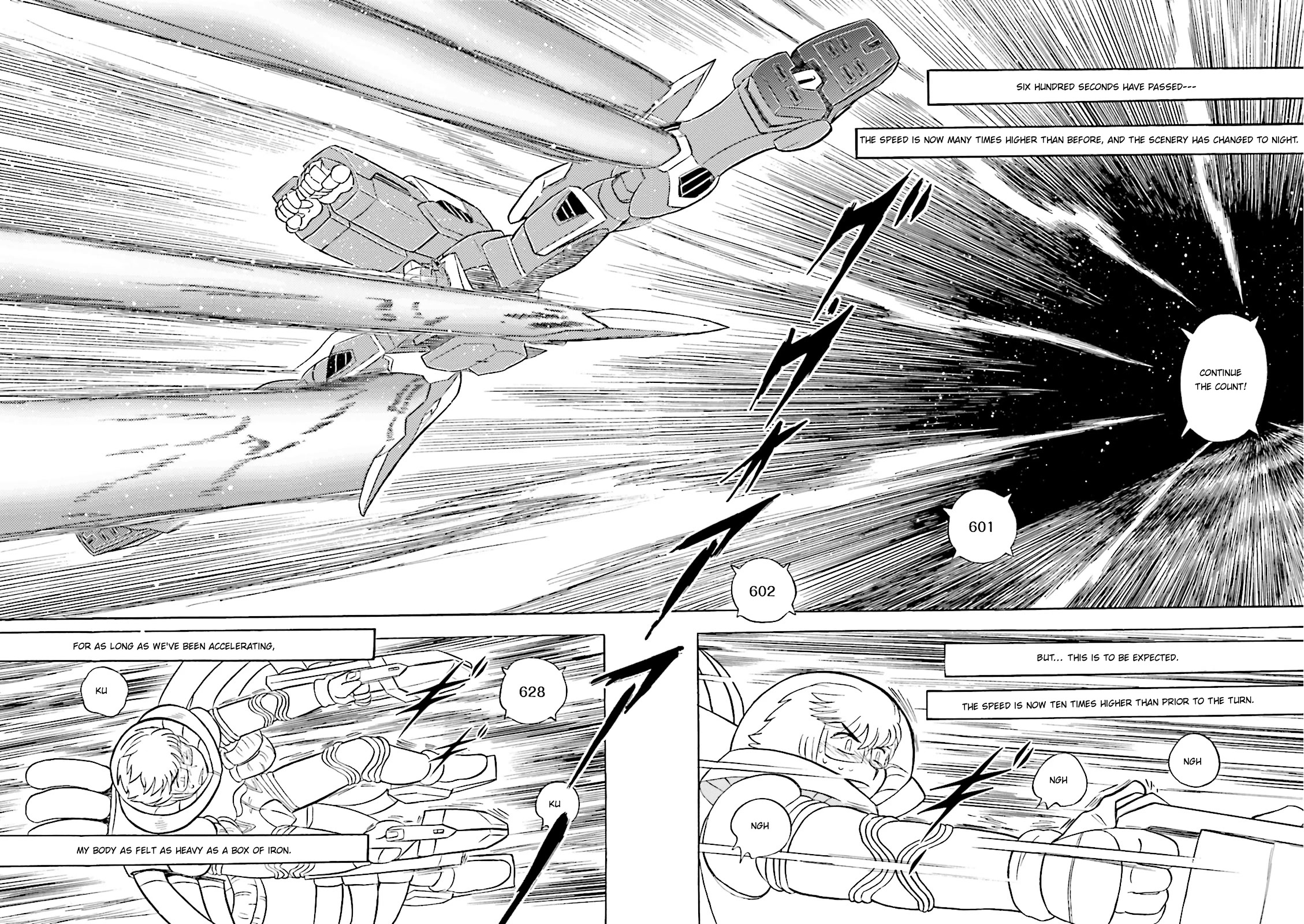 Kidou Senshi Crossbone Gundam Ghost Chapter 35 page 23 - Chapter 35: Nine Hundred Seconds Of Pursuit