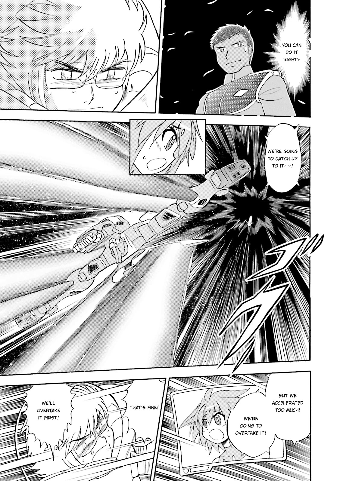 Kidou Senshi Crossbone Gundam Ghost Chapter 35 page 27 - Chapter 35: Nine Hundred Seconds Of Pursuit