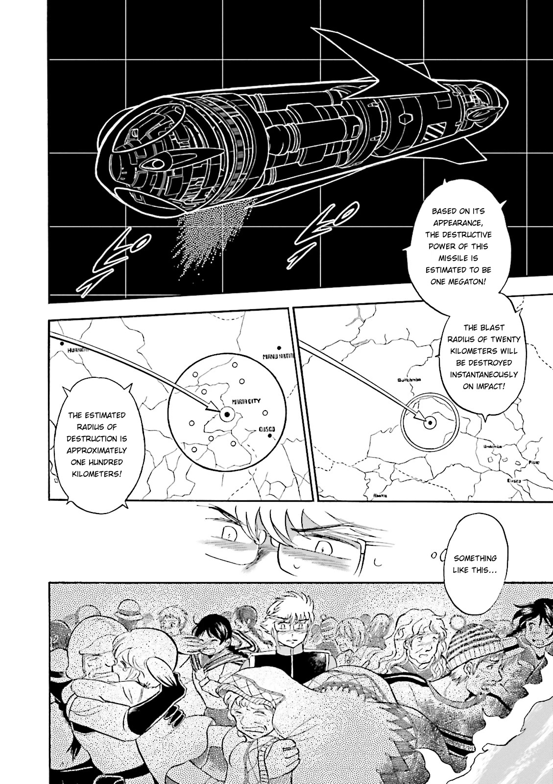 Kidou Senshi Crossbone Gundam Ghost Chapter 35 page 3 - Chapter 35: Nine Hundred Seconds Of Pursuit