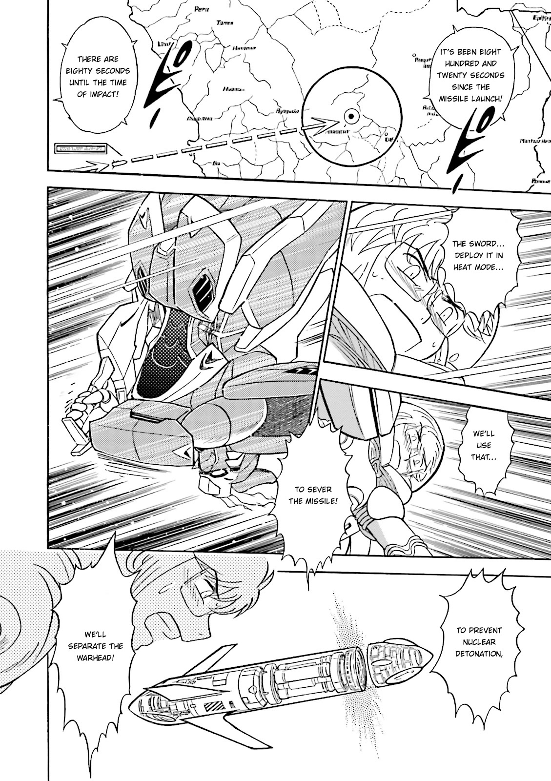 Kidou Senshi Crossbone Gundam Ghost Chapter 35 page 32 - Chapter 35: Nine Hundred Seconds Of Pursuit