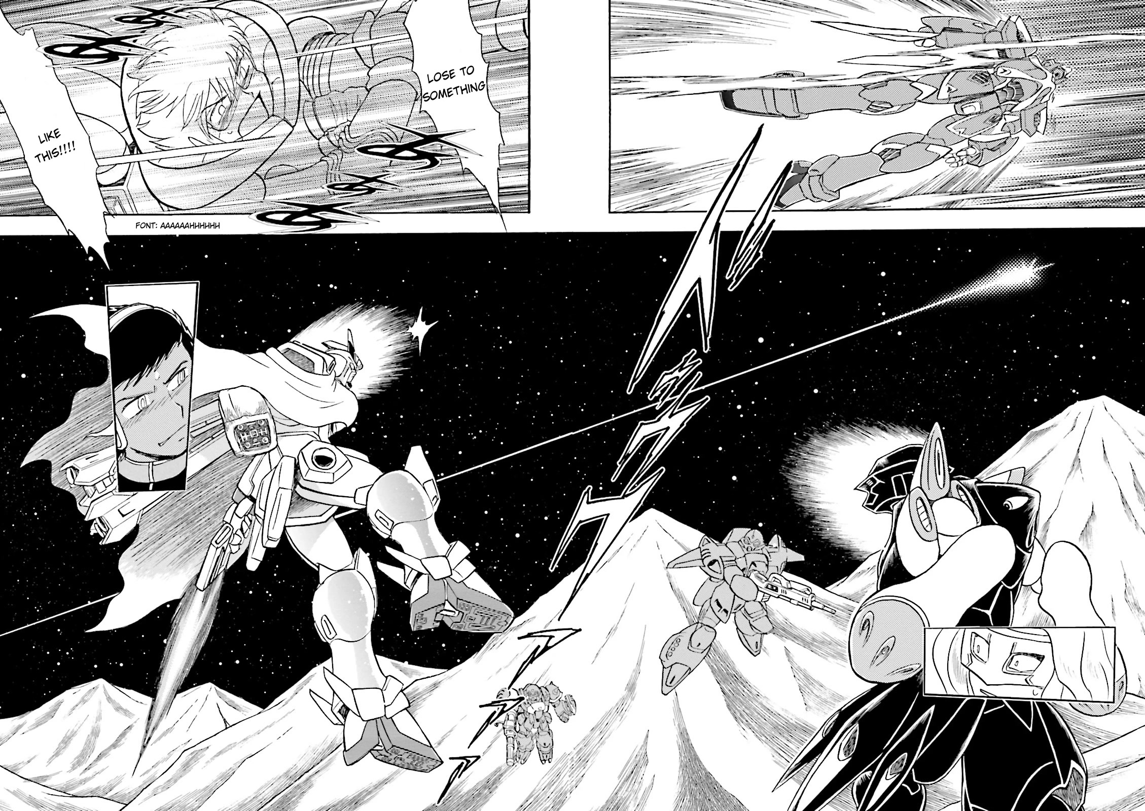 Kidou Senshi Crossbone Gundam Ghost Chapter 35 page 43 - Chapter 35: Nine Hundred Seconds Of Pursuit