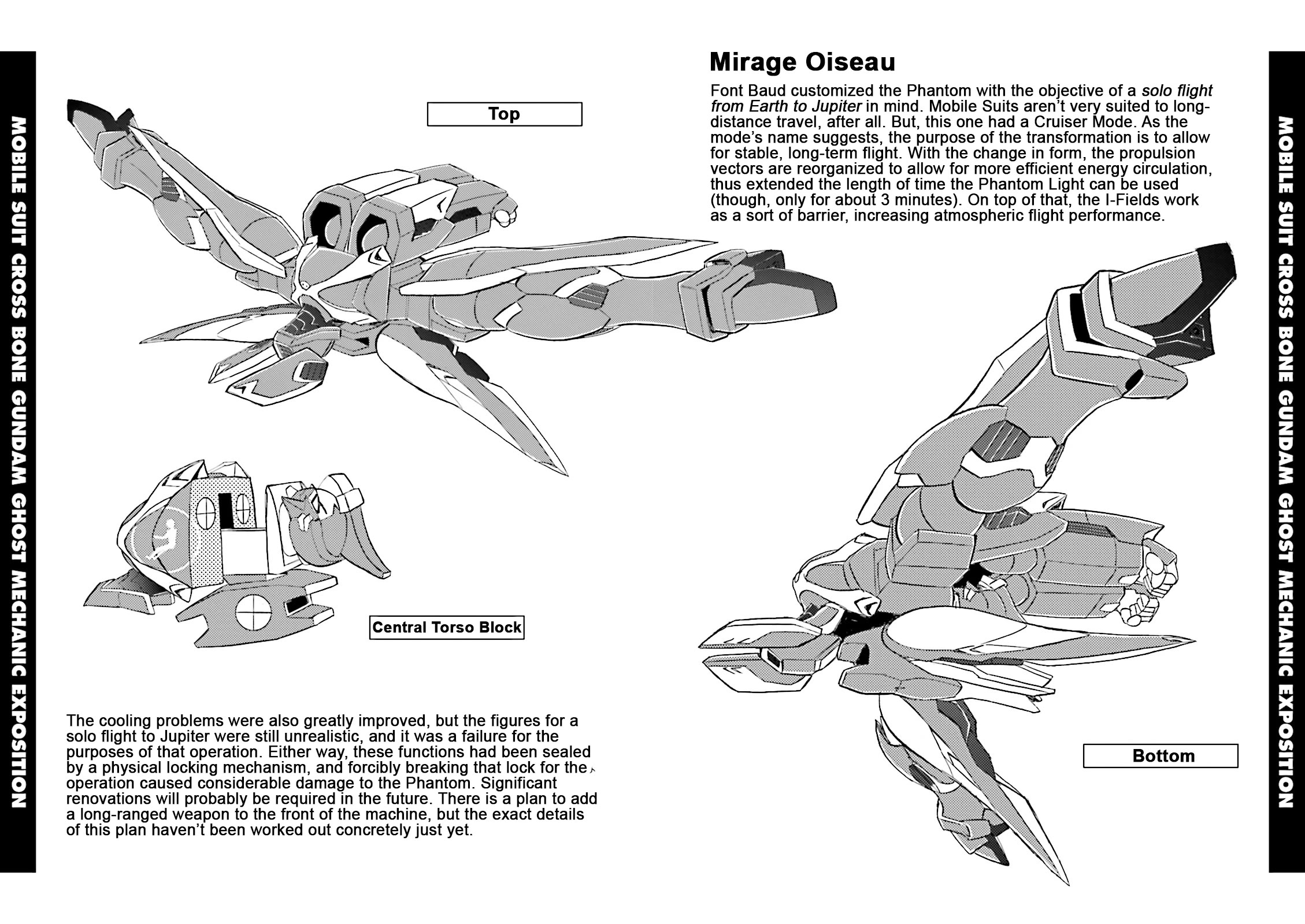 Kidou Senshi Crossbone Gundam Ghost Chapter 36.5 page 2 - Chapter 36.5: Volume 8 Mechanical Notes