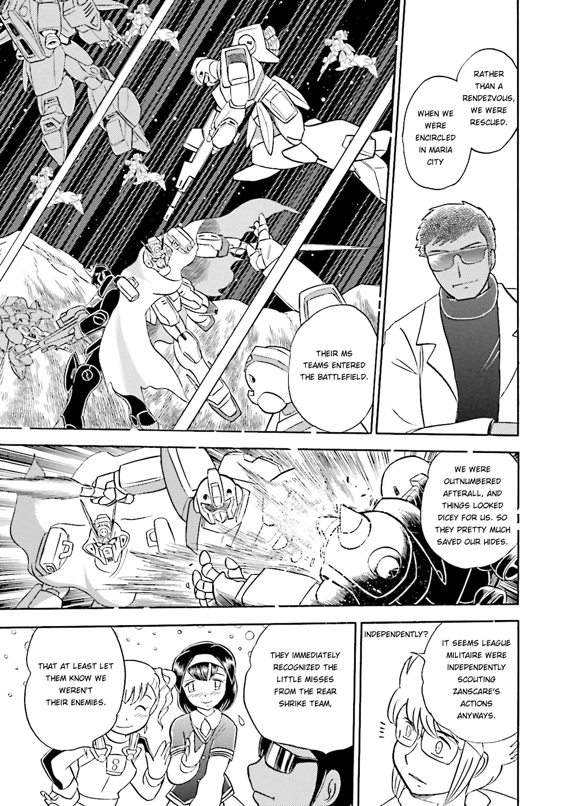 Kidou Senshi Crossbone Gundam Ghost Chapter 36 page 10 - Chapter 36: Lost Child