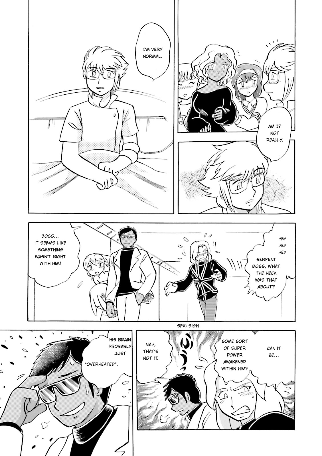 Kidou Senshi Crossbone Gundam Ghost Chapter 36 page 14 - Chapter 36: Lost Child