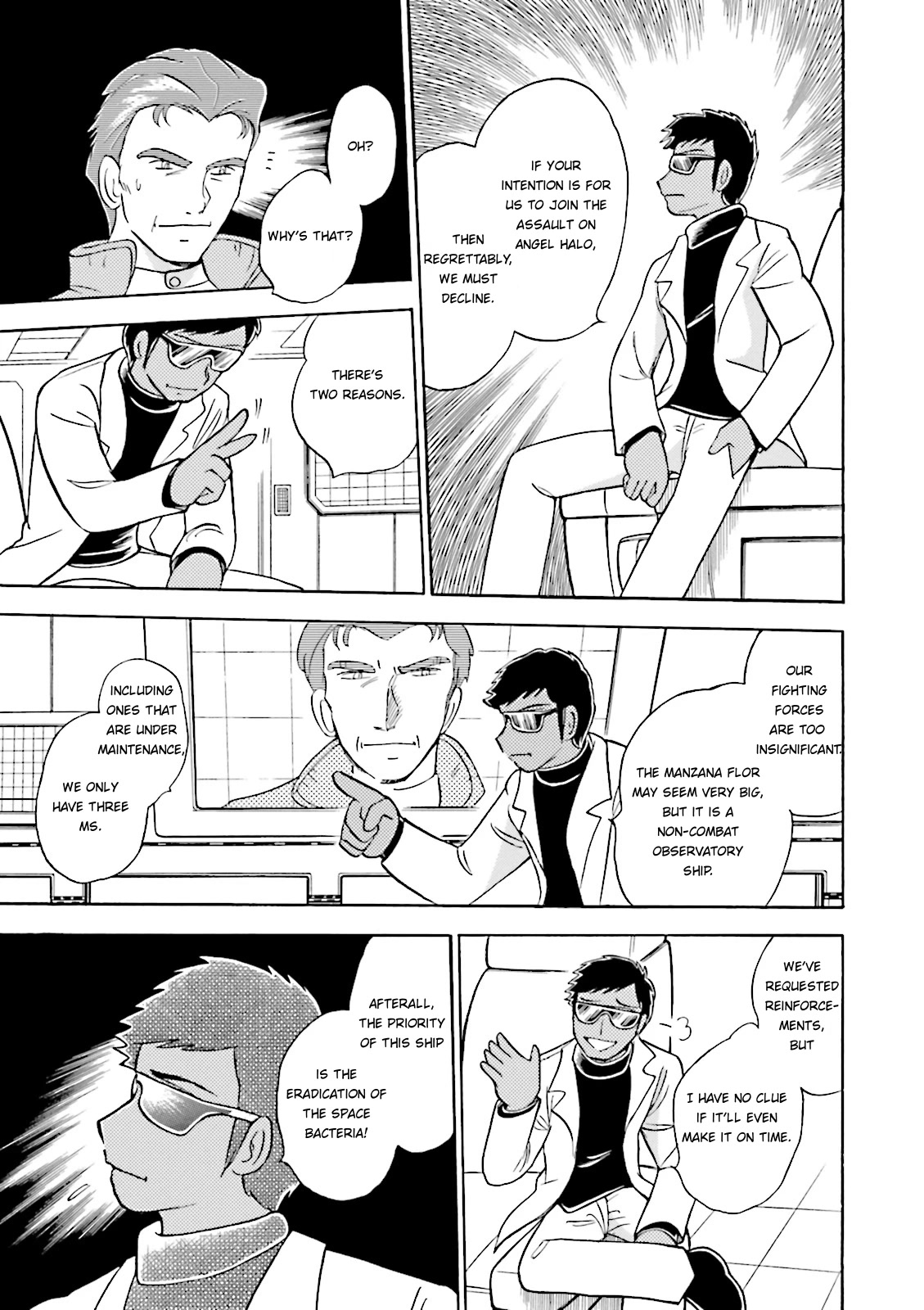 Kidou Senshi Crossbone Gundam Ghost Chapter 36 page 20 - Chapter 36: Lost Child