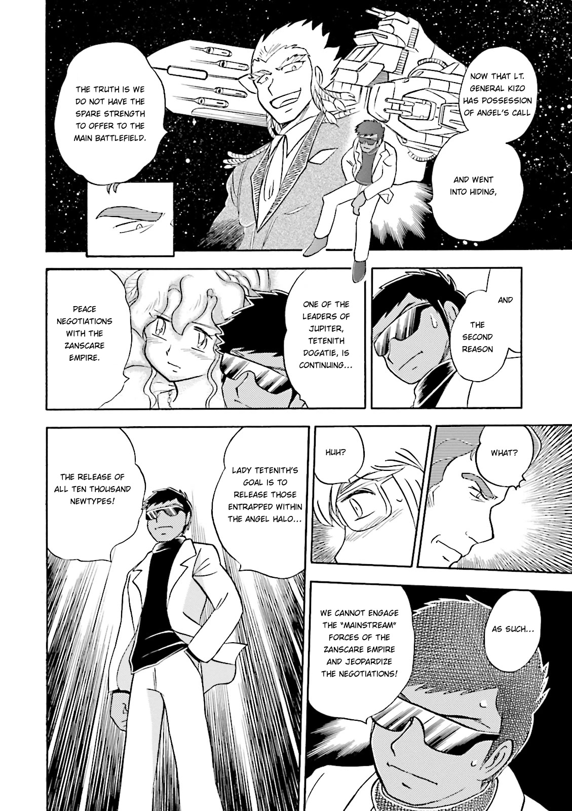 Kidou Senshi Crossbone Gundam Ghost Chapter 36 page 21 - Chapter 36: Lost Child