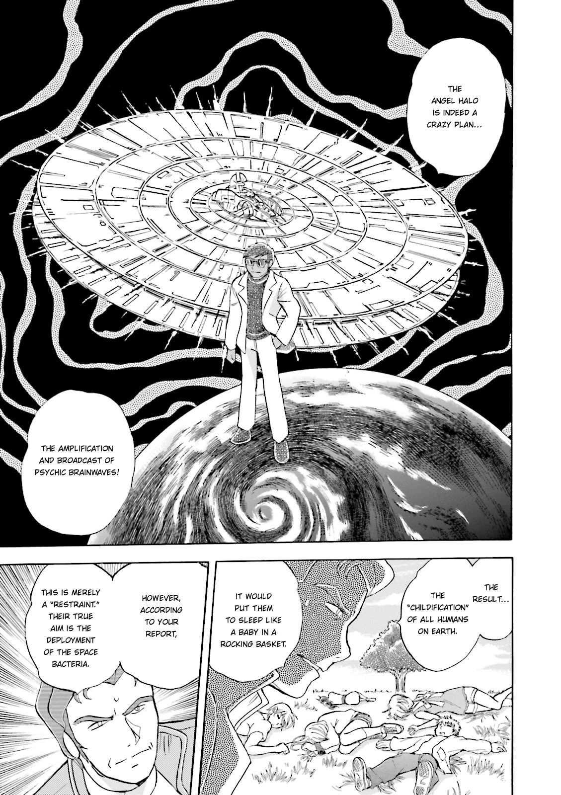 Kidou Senshi Crossbone Gundam Ghost Chapter 36 page 22 - Chapter 36: Lost Child