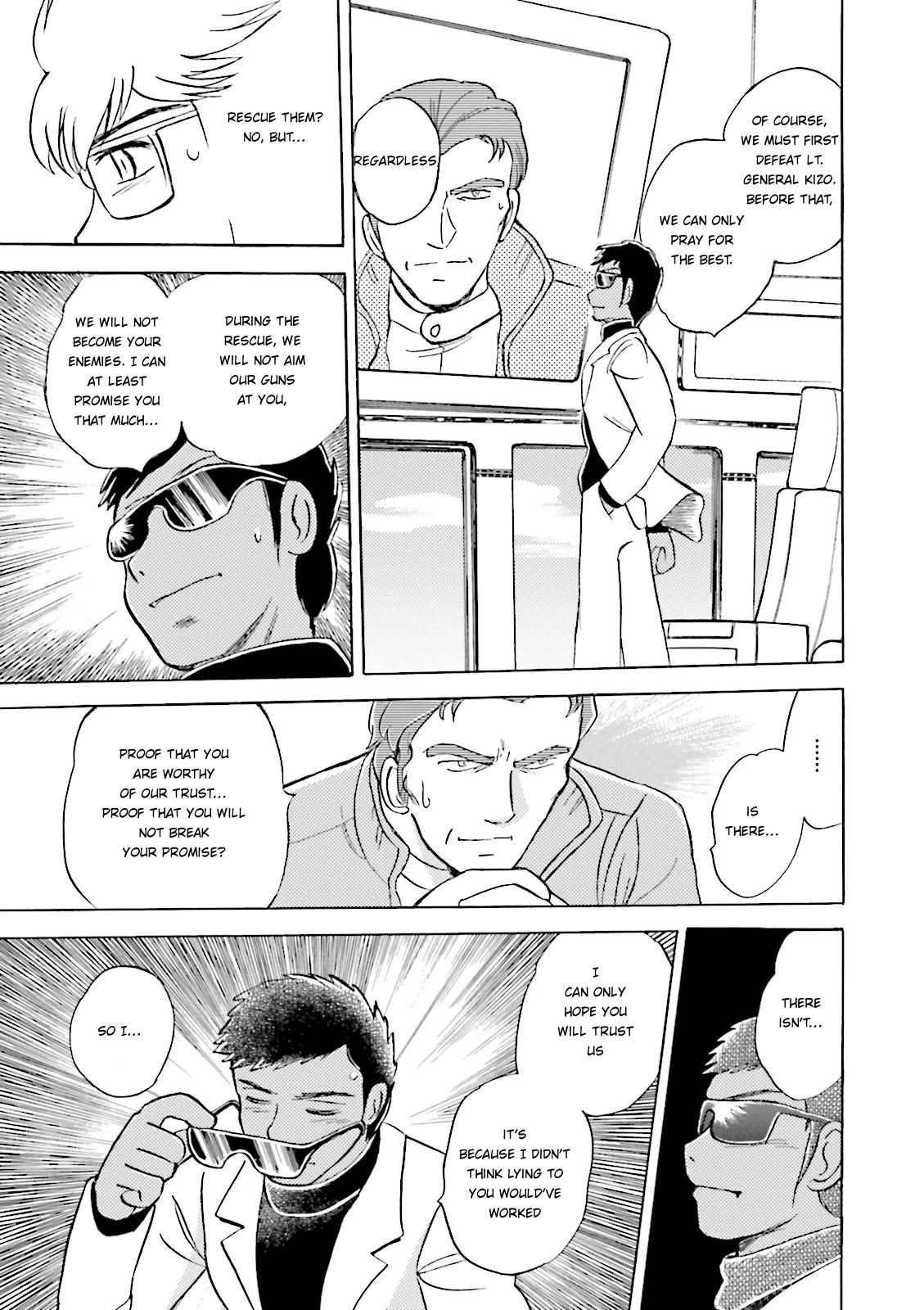 Kidou Senshi Crossbone Gundam Ghost Chapter 36 page 26 - Chapter 36: Lost Child