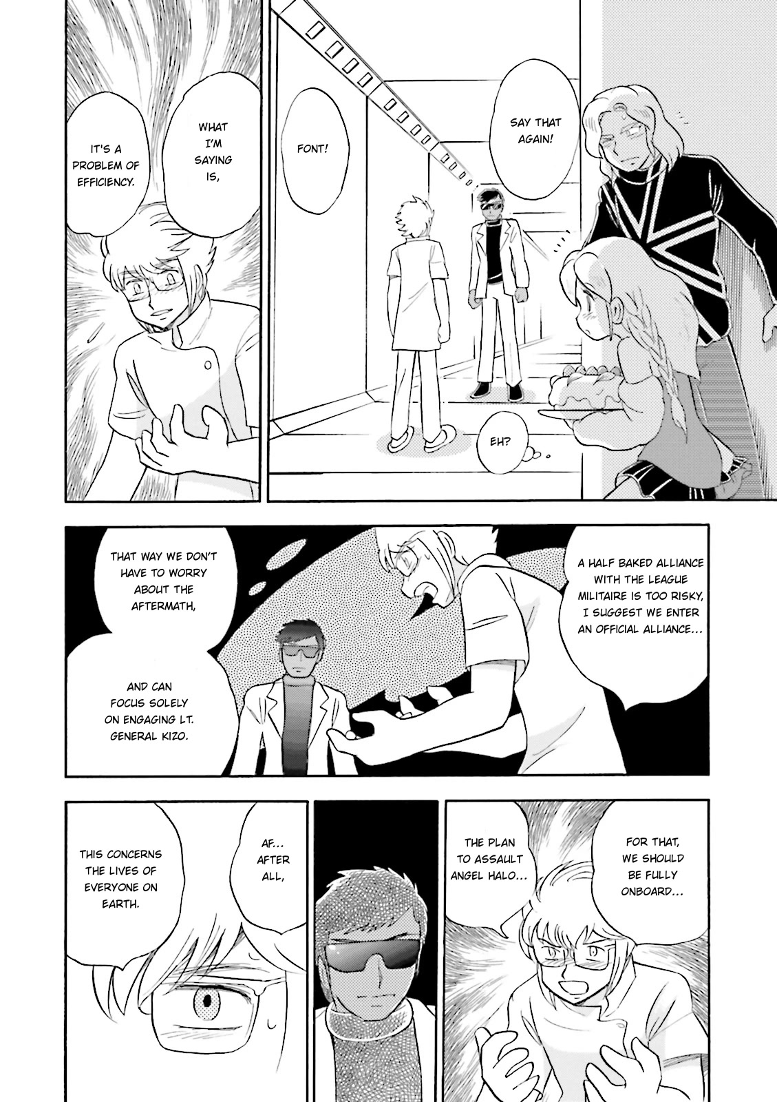 Kidou Senshi Crossbone Gundam Ghost Chapter 36 page 33 - Chapter 36: Lost Child