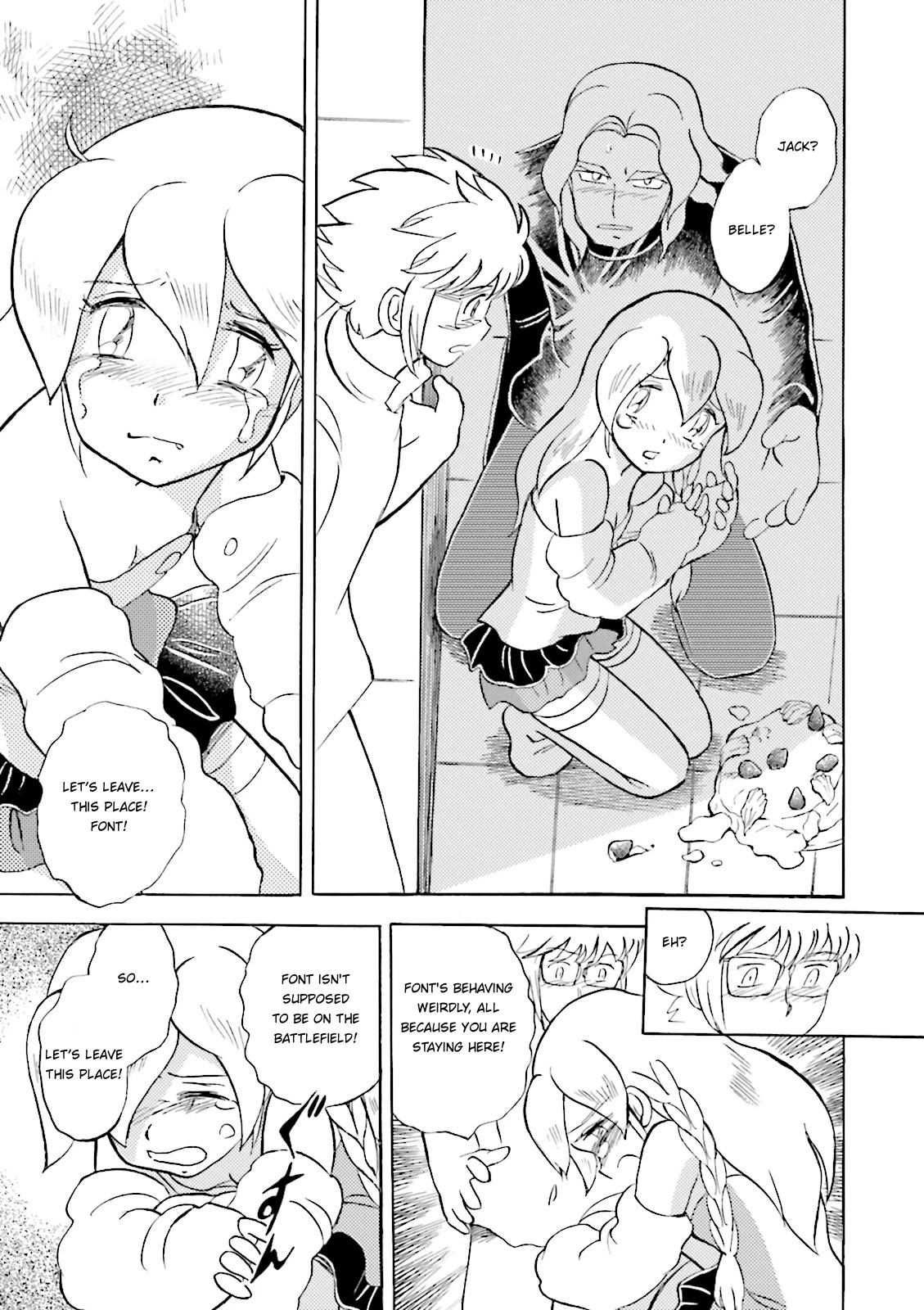 Kidou Senshi Crossbone Gundam Ghost Chapter 36 page 38 - Chapter 36: Lost Child