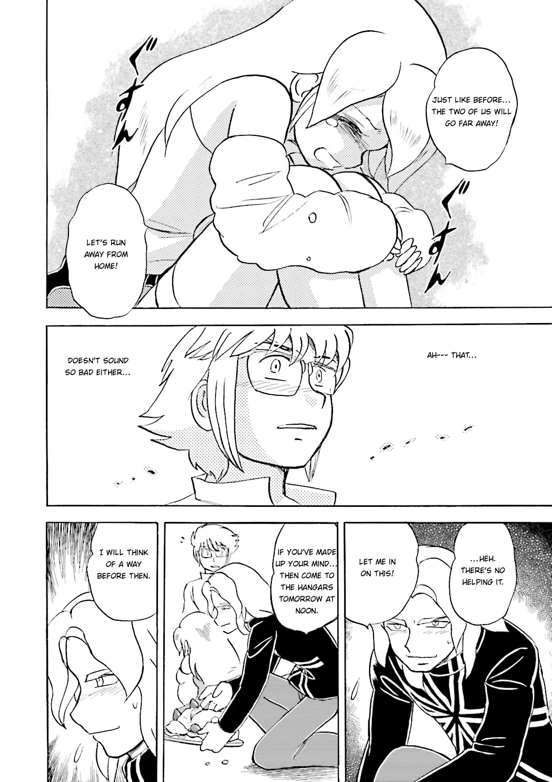 Kidou Senshi Crossbone Gundam Ghost Chapter 36 page 39 - Chapter 36: Lost Child