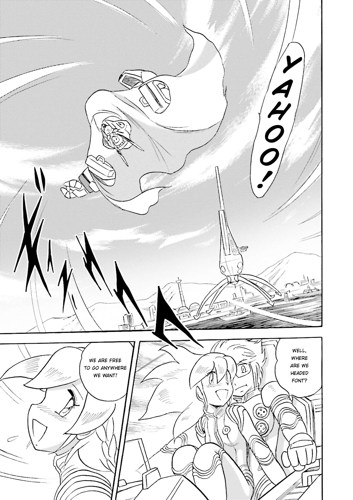 Kidou Senshi Crossbone Gundam Ghost Chapter 36 page 42 - Chapter 36: Lost Child