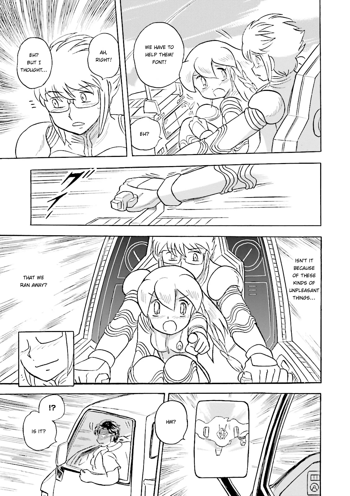 Kidou Senshi Crossbone Gundam Ghost Chapter 36 page 45 - Chapter 36: Lost Child