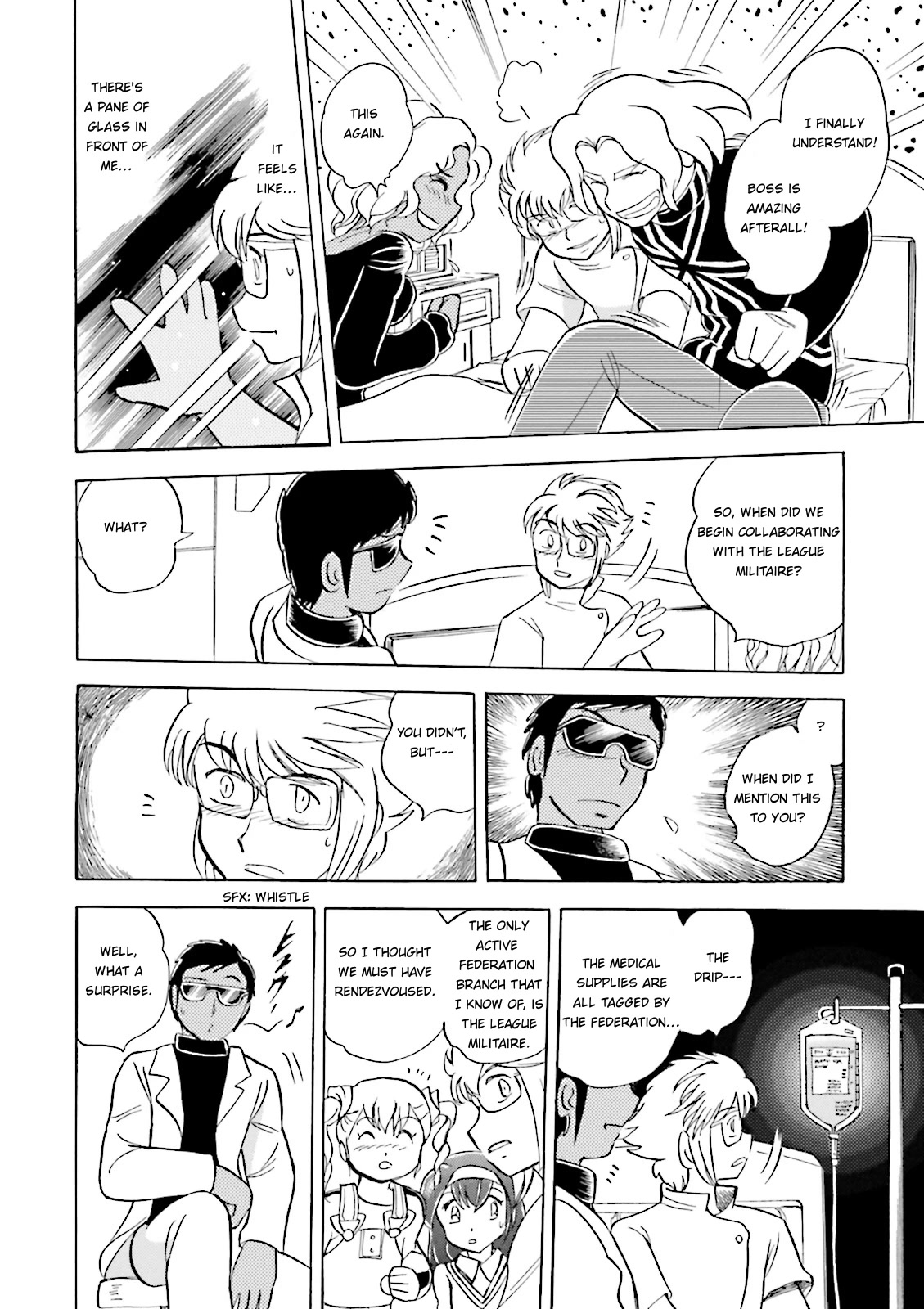 Kidou Senshi Crossbone Gundam Ghost Chapter 36 page 9 - Chapter 36: Lost Child