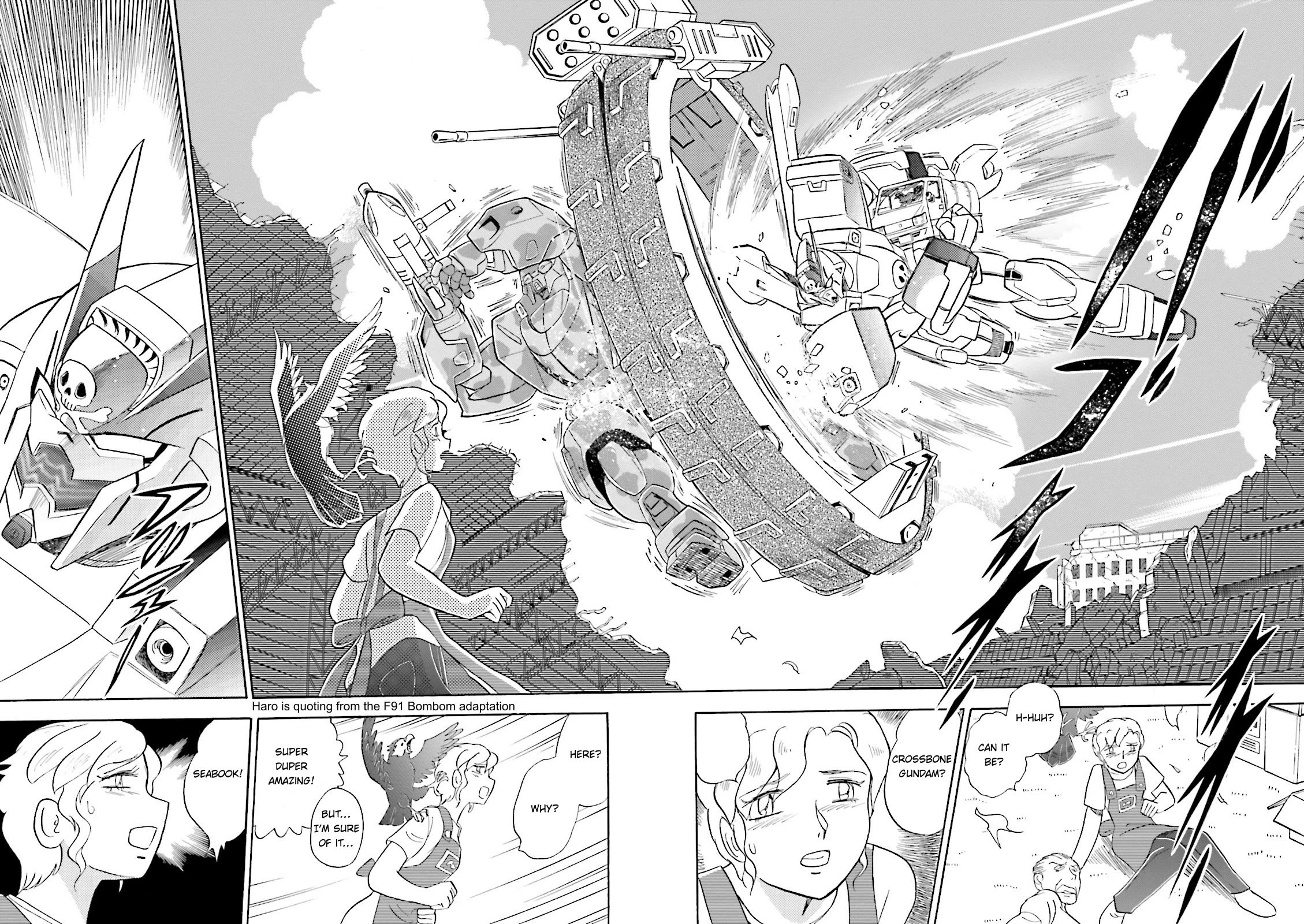 Kidou Senshi Crossbone Gundam Ghost Chapter 38 page 10 - Chapter 38: Swallowing Life