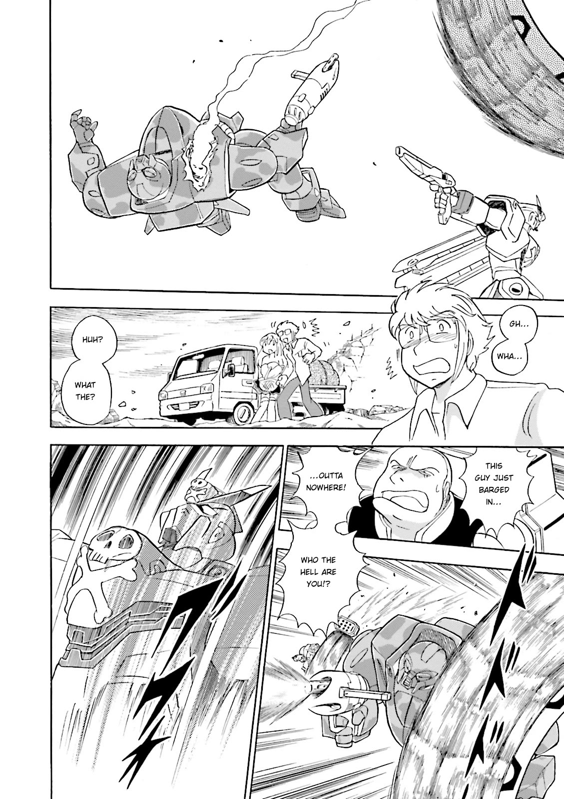 Kidou Senshi Crossbone Gundam Ghost Chapter 38 page 13 - Chapter 38: Swallowing Life