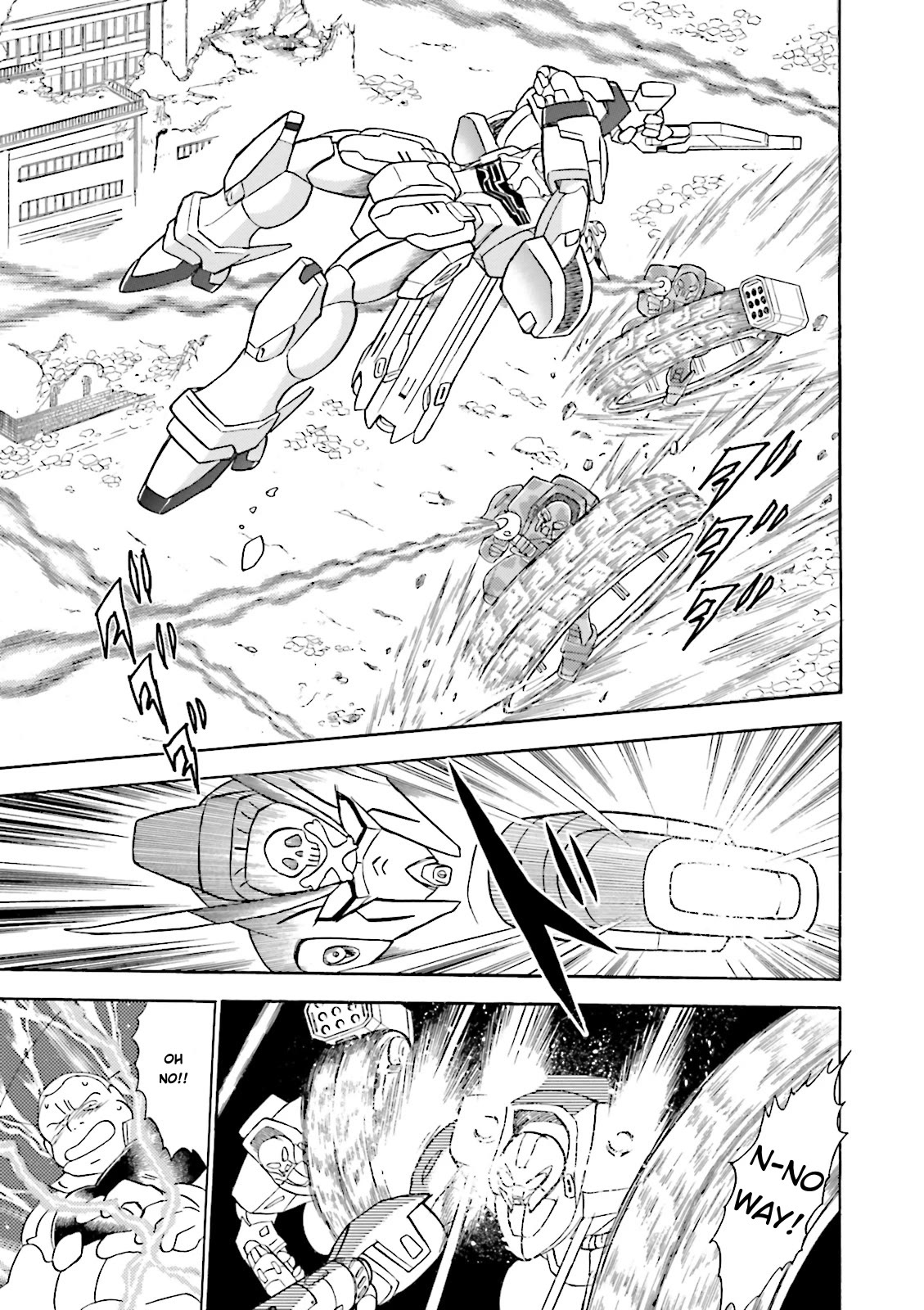 Kidou Senshi Crossbone Gundam Ghost Chapter 38 page 14 - Chapter 38: Swallowing Life