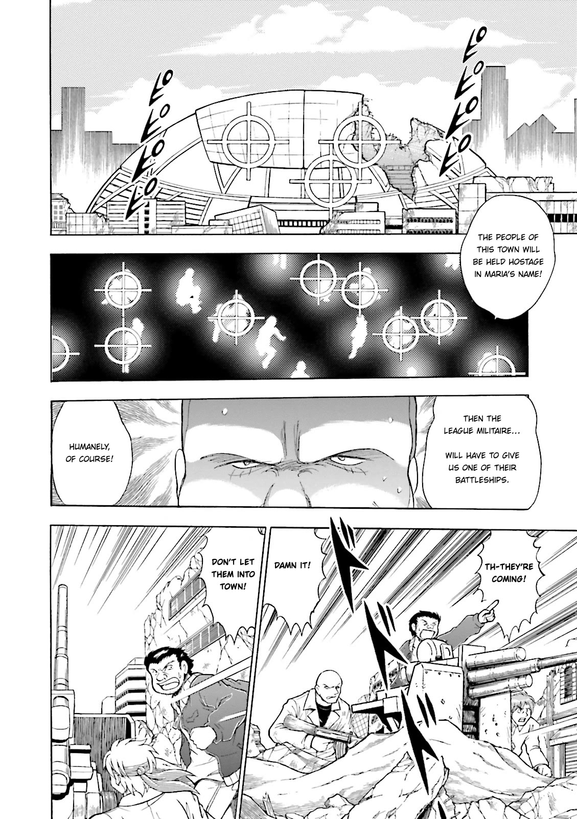 Kidou Senshi Crossbone Gundam Ghost Chapter 38 page 4 - Chapter 38: Swallowing Life