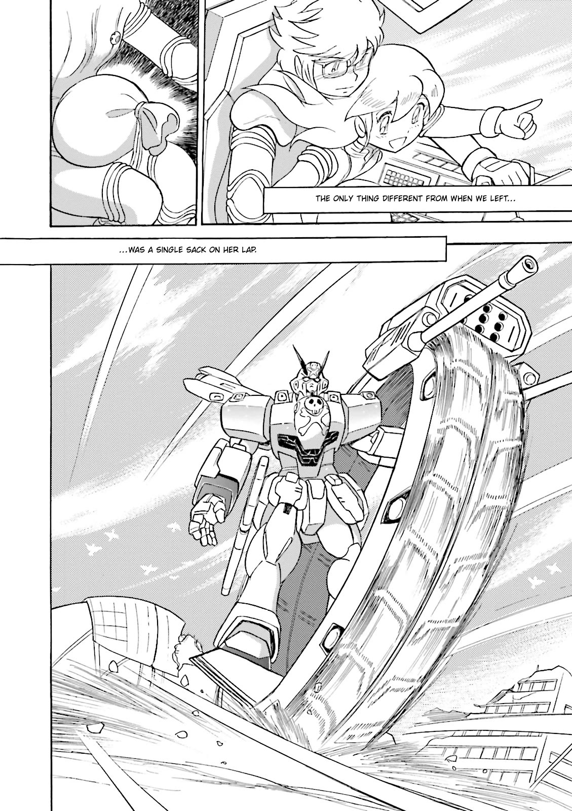Kidou Senshi Crossbone Gundam Ghost Chapter 38 page 44 - Chapter 38: Swallowing Life