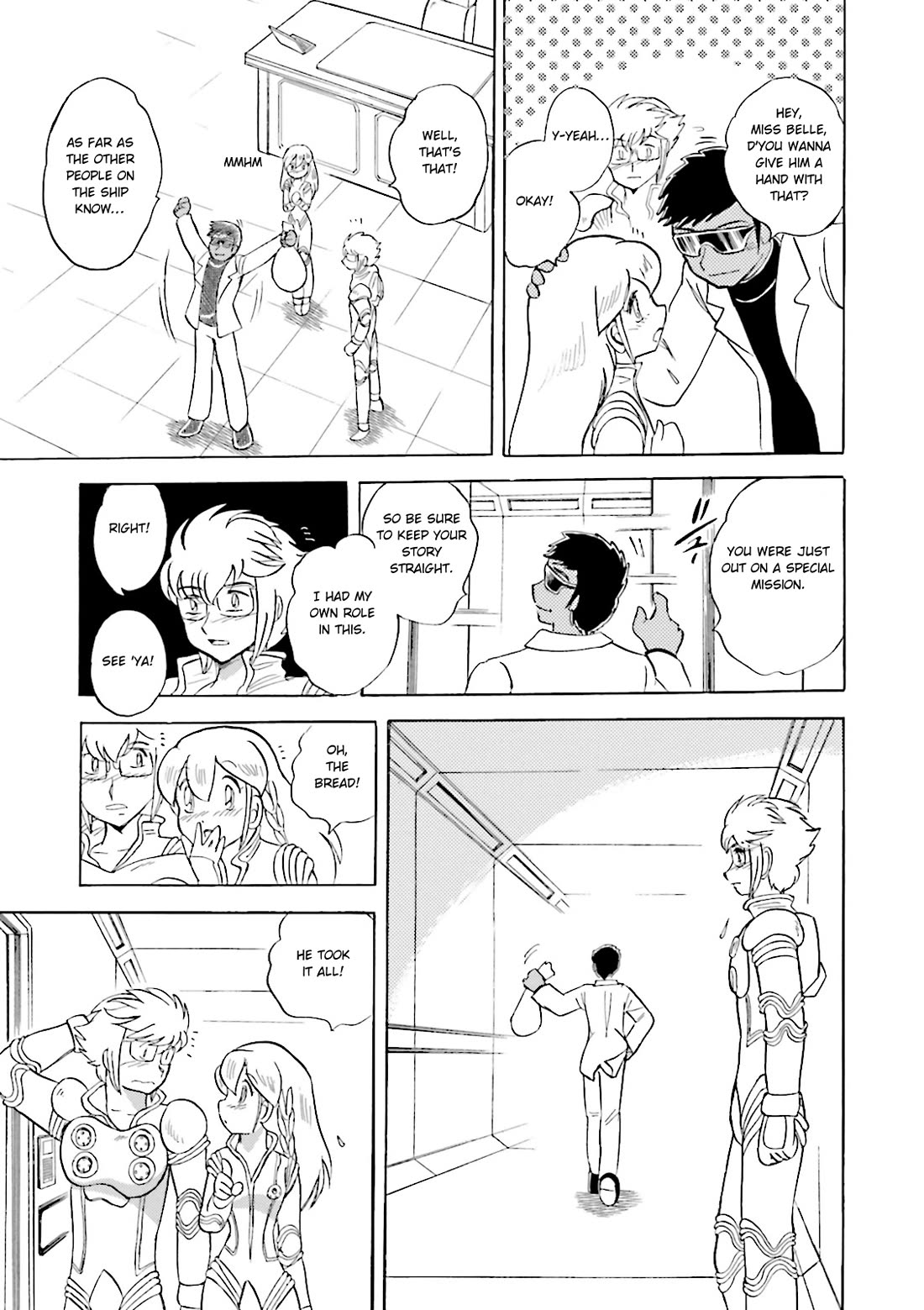 Kidou Senshi Crossbone Gundam Ghost Chapter 39 page 10 - Chapter 39: Determination