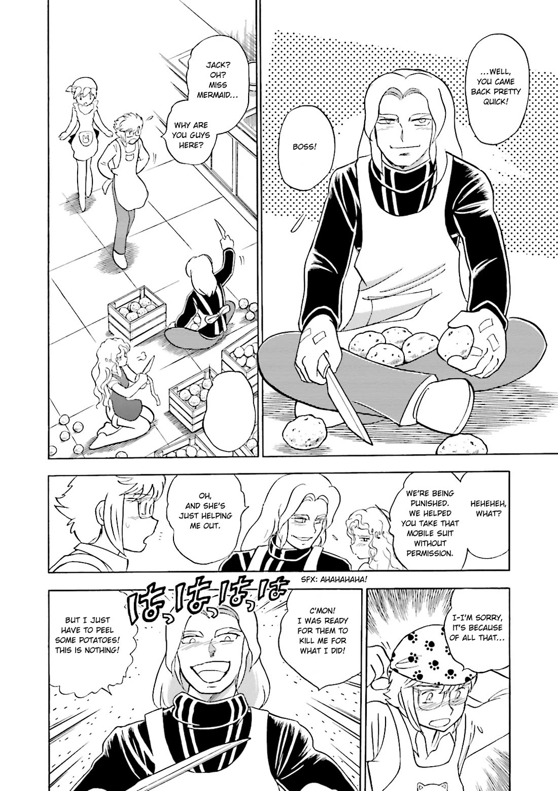 Kidou Senshi Crossbone Gundam Ghost Chapter 39 page 13 - Chapter 39: Determination