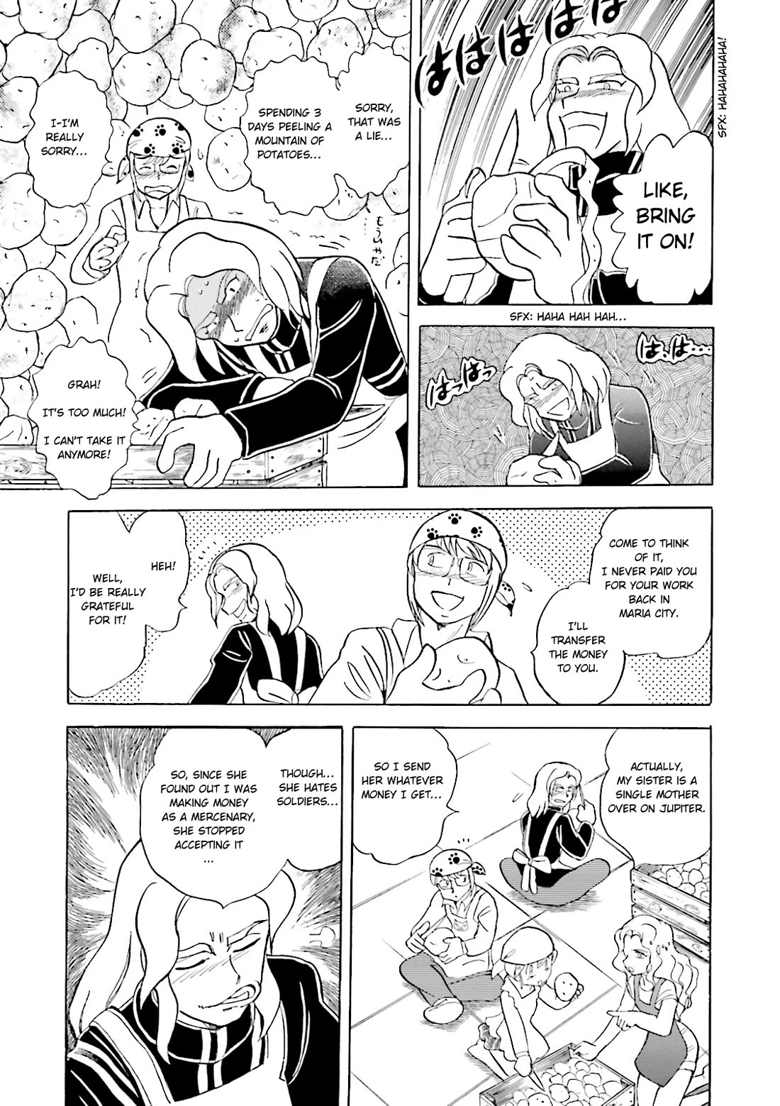 Kidou Senshi Crossbone Gundam Ghost Chapter 39 page 14 - Chapter 39: Determination