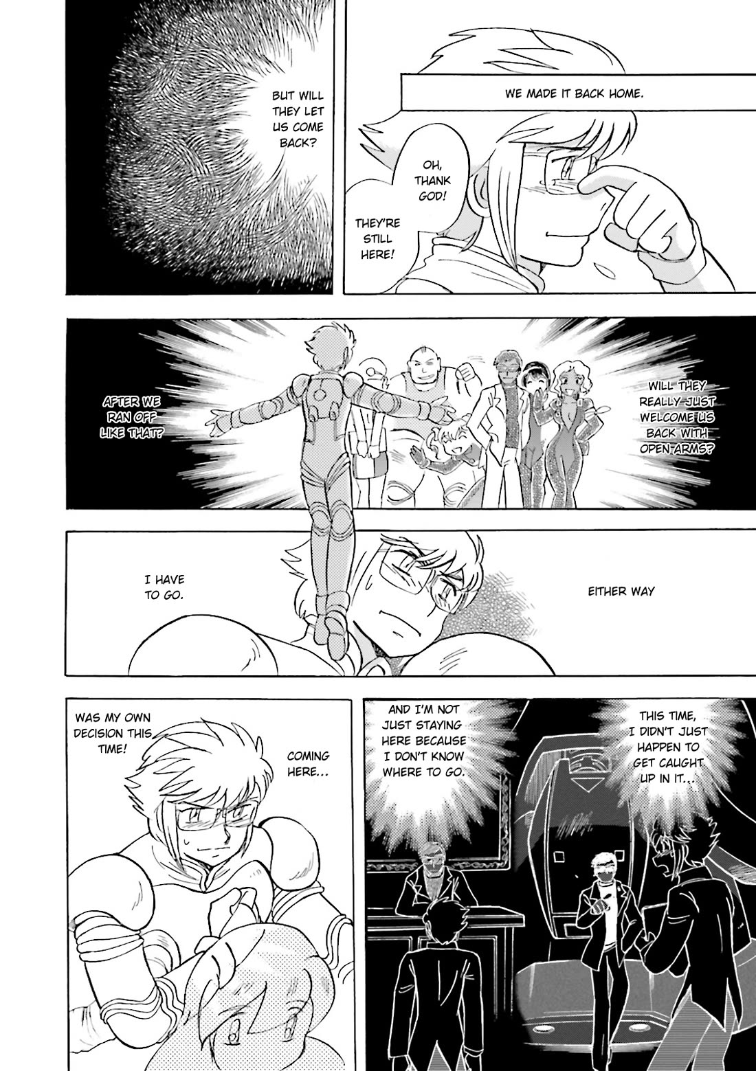 Kidou Senshi Crossbone Gundam Ghost Chapter 39 page 2 - Chapter 39: Determination