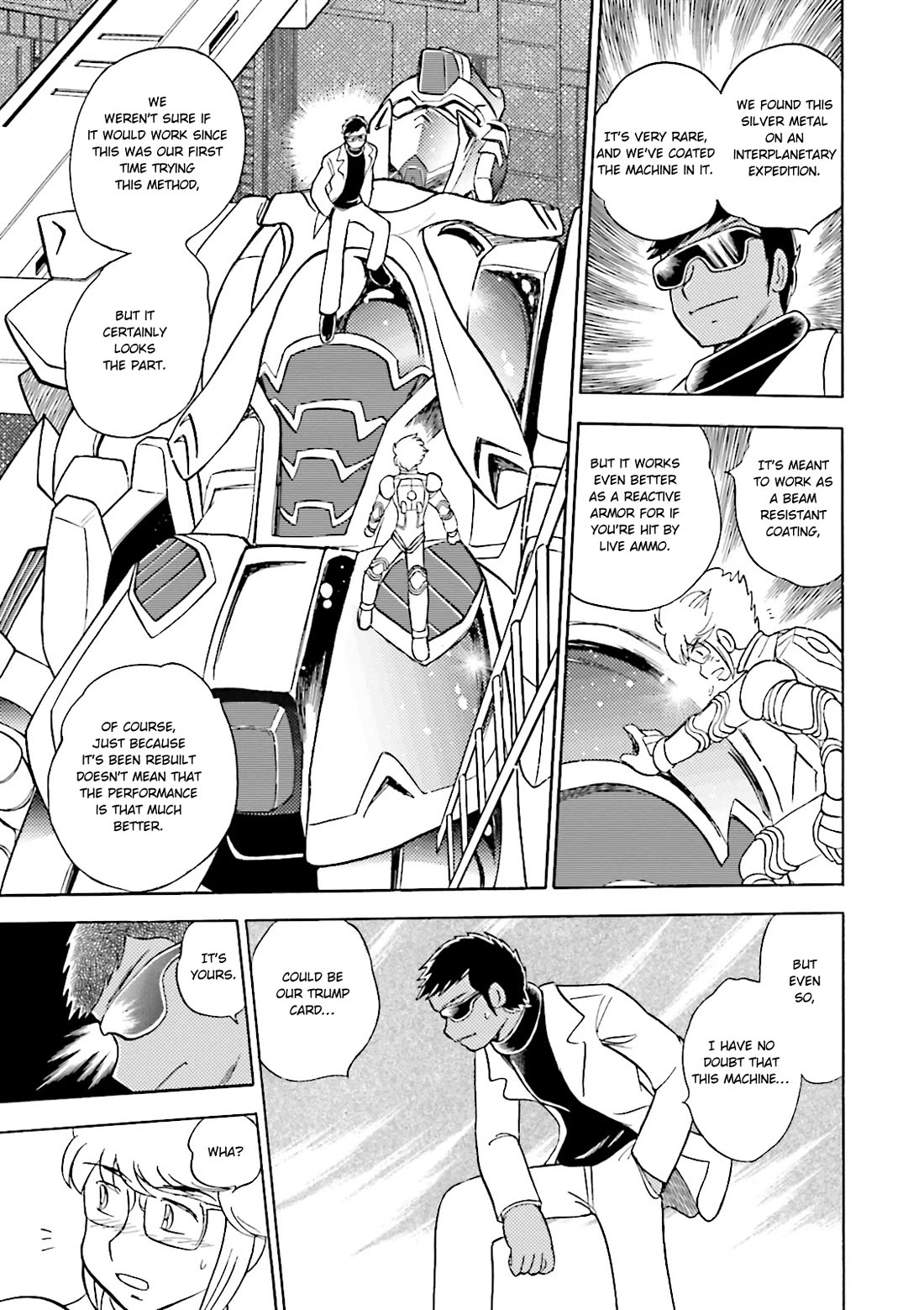 Kidou Senshi Crossbone Gundam Ghost Chapter 39 page 29 - Chapter 39: Determination