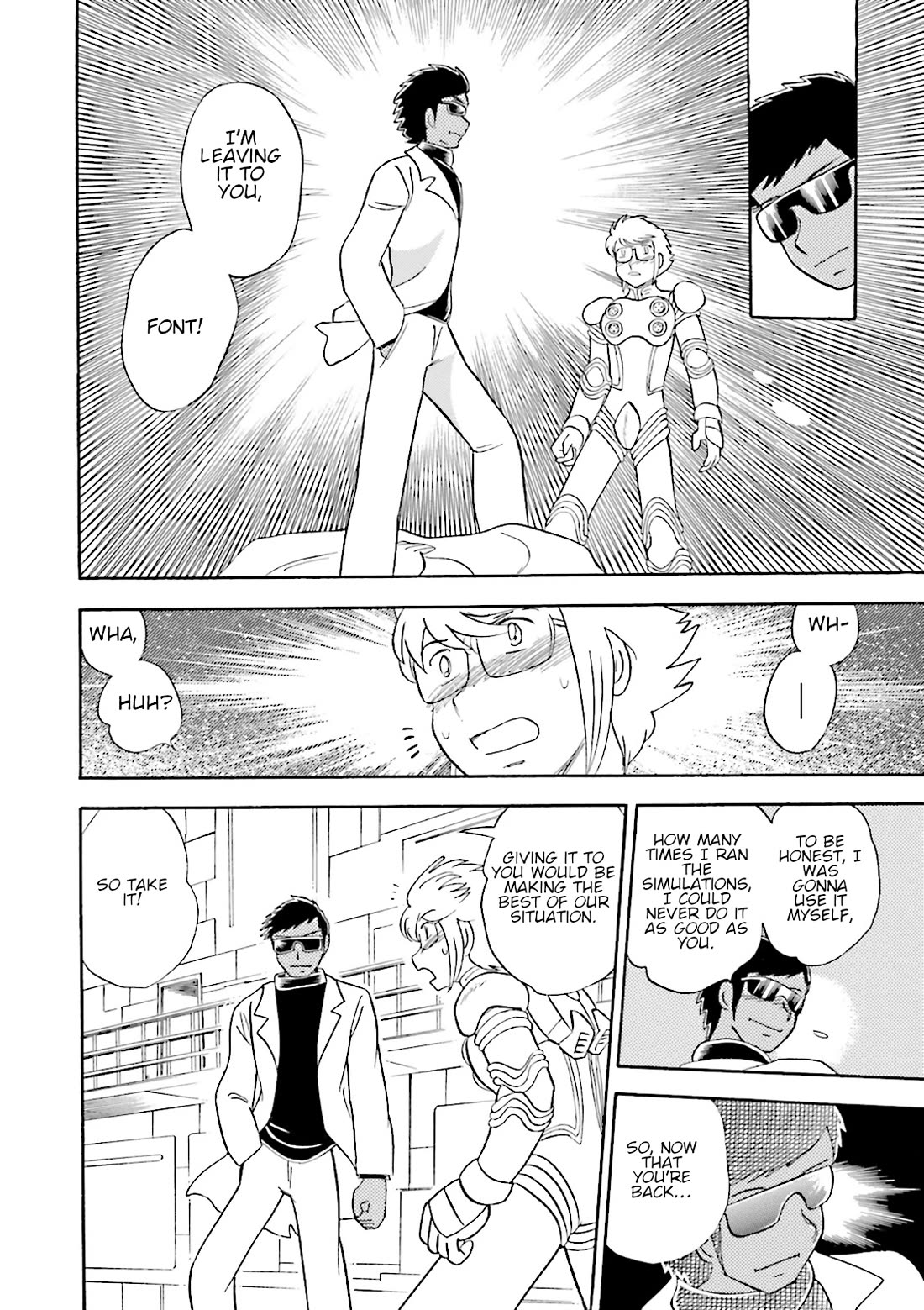 Kidou Senshi Crossbone Gundam Ghost Chapter 39 page 30 - Chapter 39: Determination